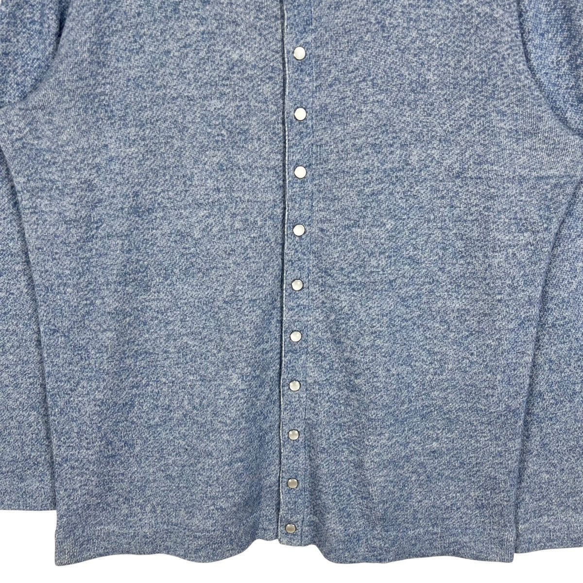Designer × agnes b. Agnes B. Pearl Button Cardigan Jacket Size L / US 10 / IT 46 - 3 Thumbnail