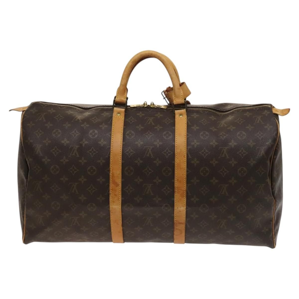 Louis Vuitton LOUIS VUITTON Monogram Keepall 55 Boston Bag M41424 Size ONE SIZE - 3 Thumbnail
