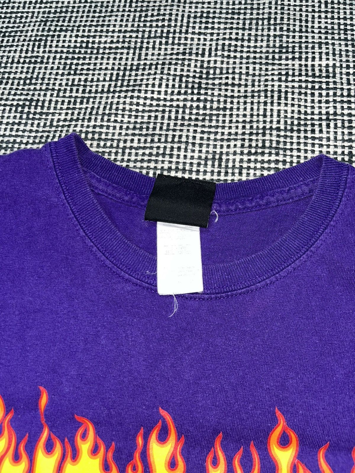 Thrasher Thrasher flame logo purple skate t-shirt Size US S / EU 44-46 / 1 - 4 Thumbnail