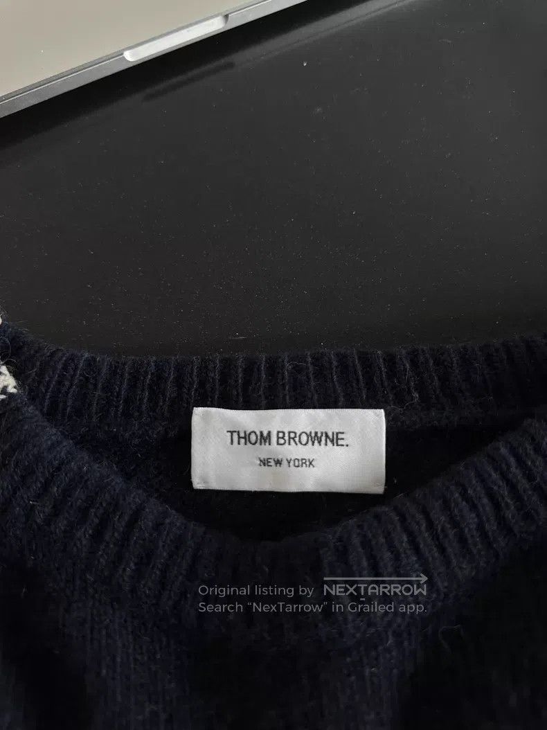 Thom Browne Thom Browne Striped sweater Size US XL / EU 56 / 4 - 4 Thumbnail