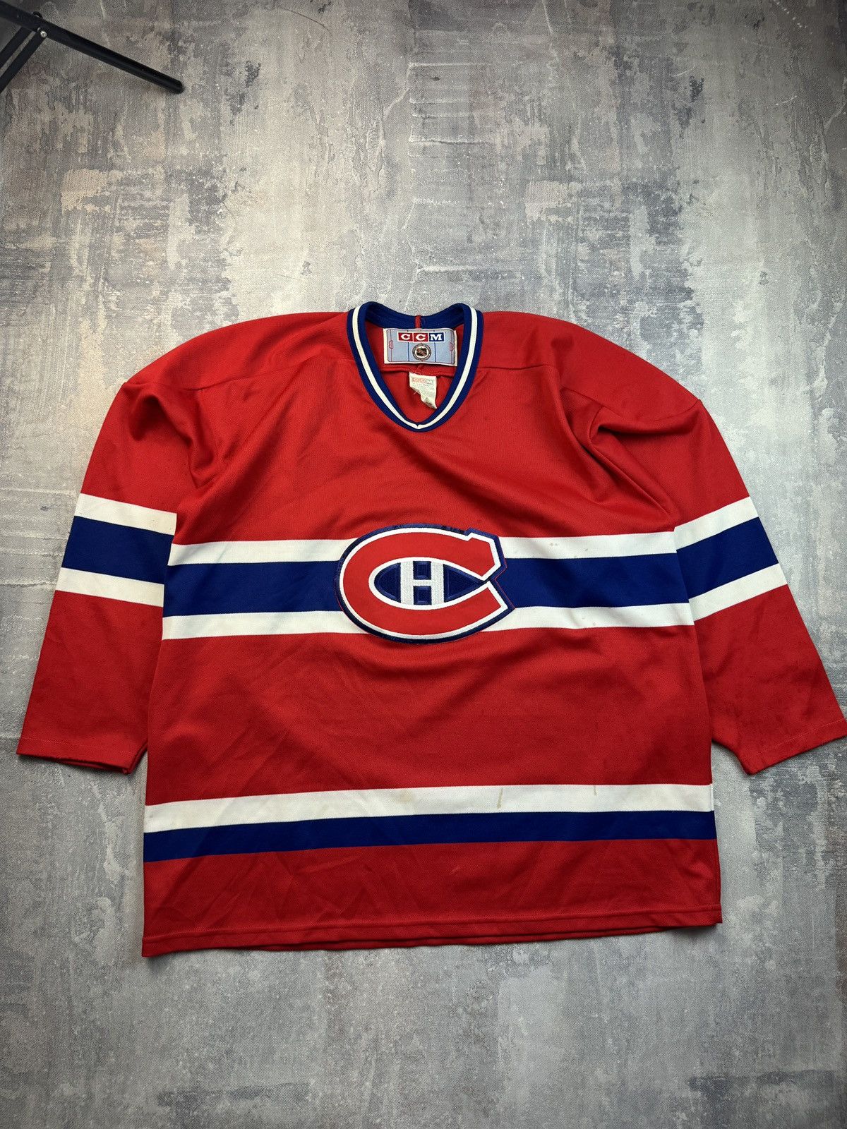 Ccm CCM Hockey Jersey Montreal Canadies NHL 1980/90 Size US XL / EU 56 / 4 - 1 Thumbnail