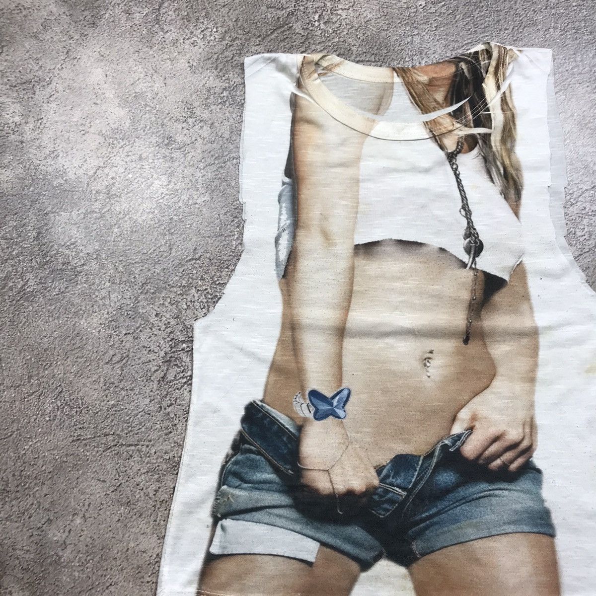 Vintage VINTAGE ADULT TANK-TOP SEXY GIRL BABE SUMMER Y2K 90s Size M / US 6-8 / IT 42-44 - 2 Thumbnail