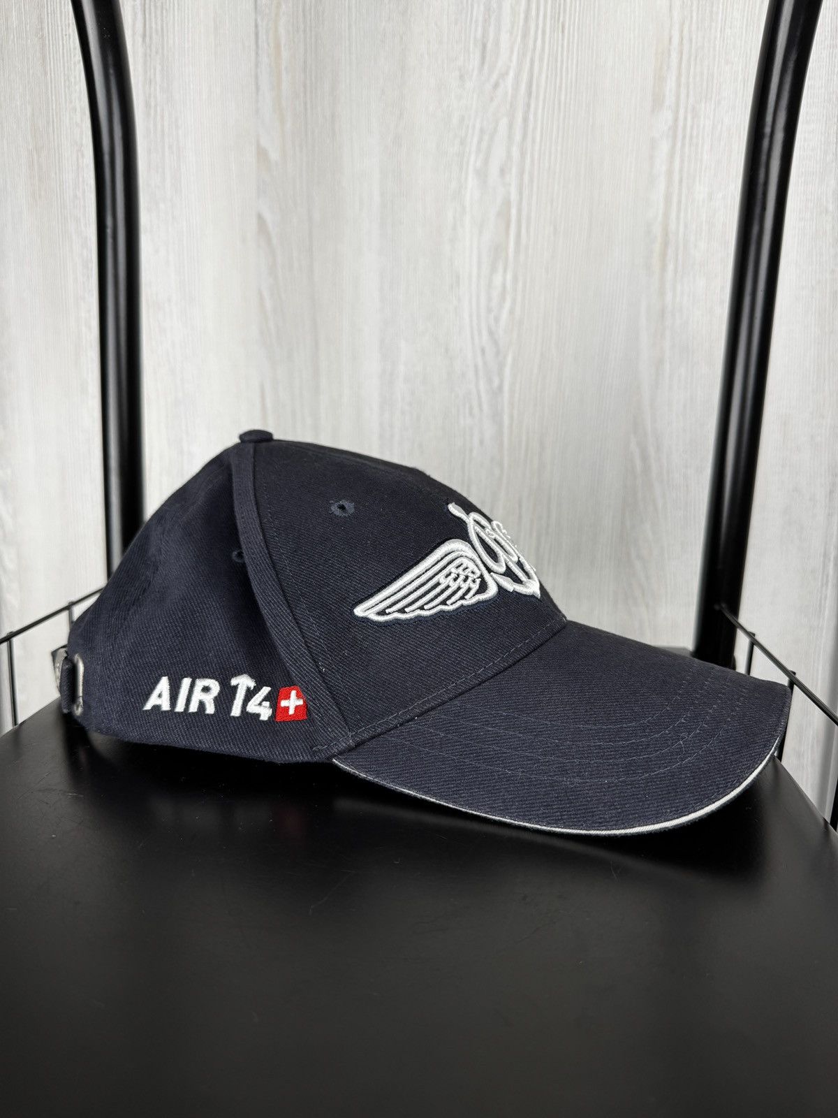 Breitling BREITLING CAP VINTAGE 90s SWISS AIR 14 HAT CAP BREITLING CAP Size ONE SIZE - 3 Thumbnail
