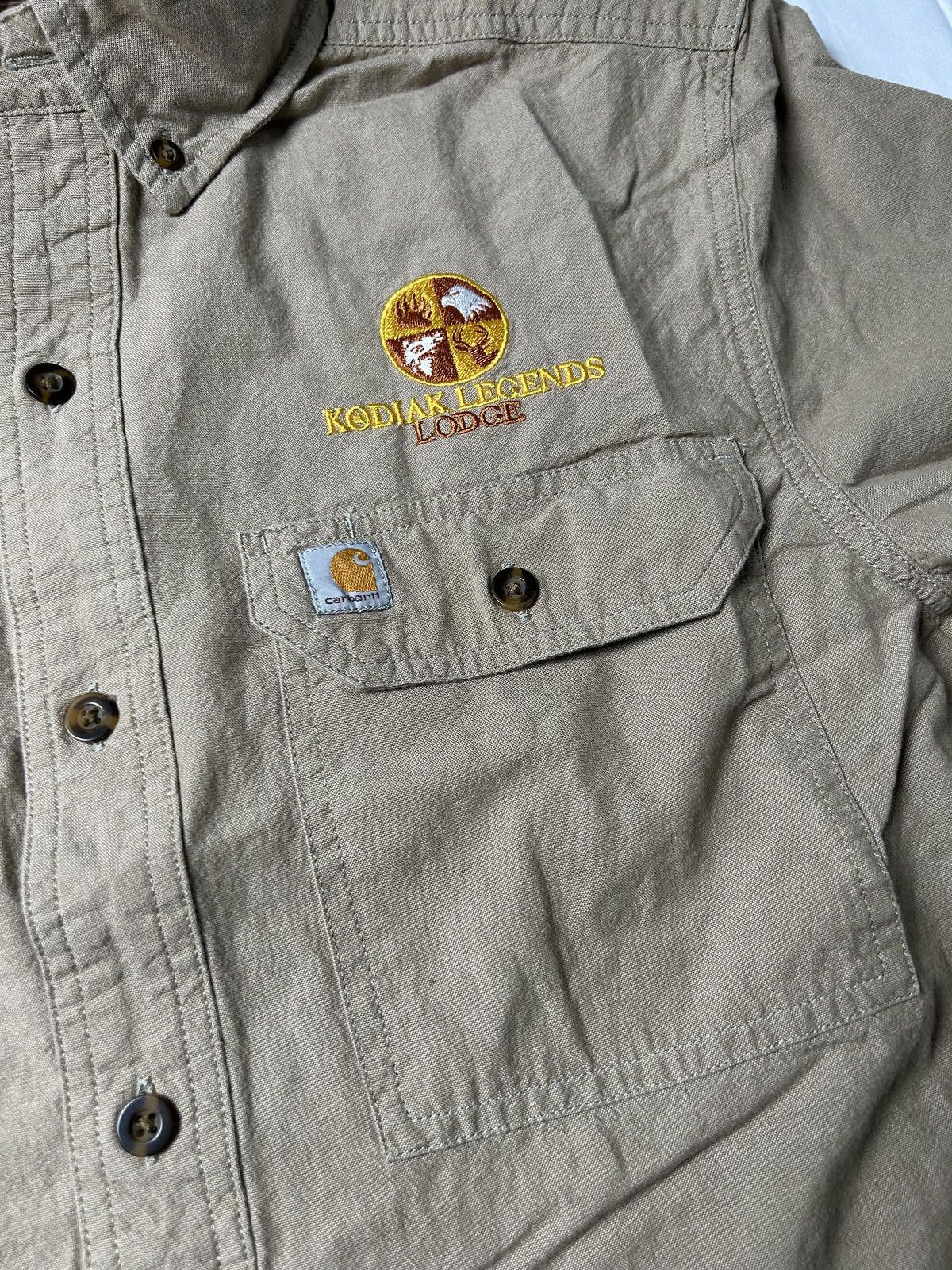Carhartt Carhartt Pocket Shirt Heavyweight Overshirt Workwear Tan Size US M / EU 48-50 / 2 - 3 Thumbnail