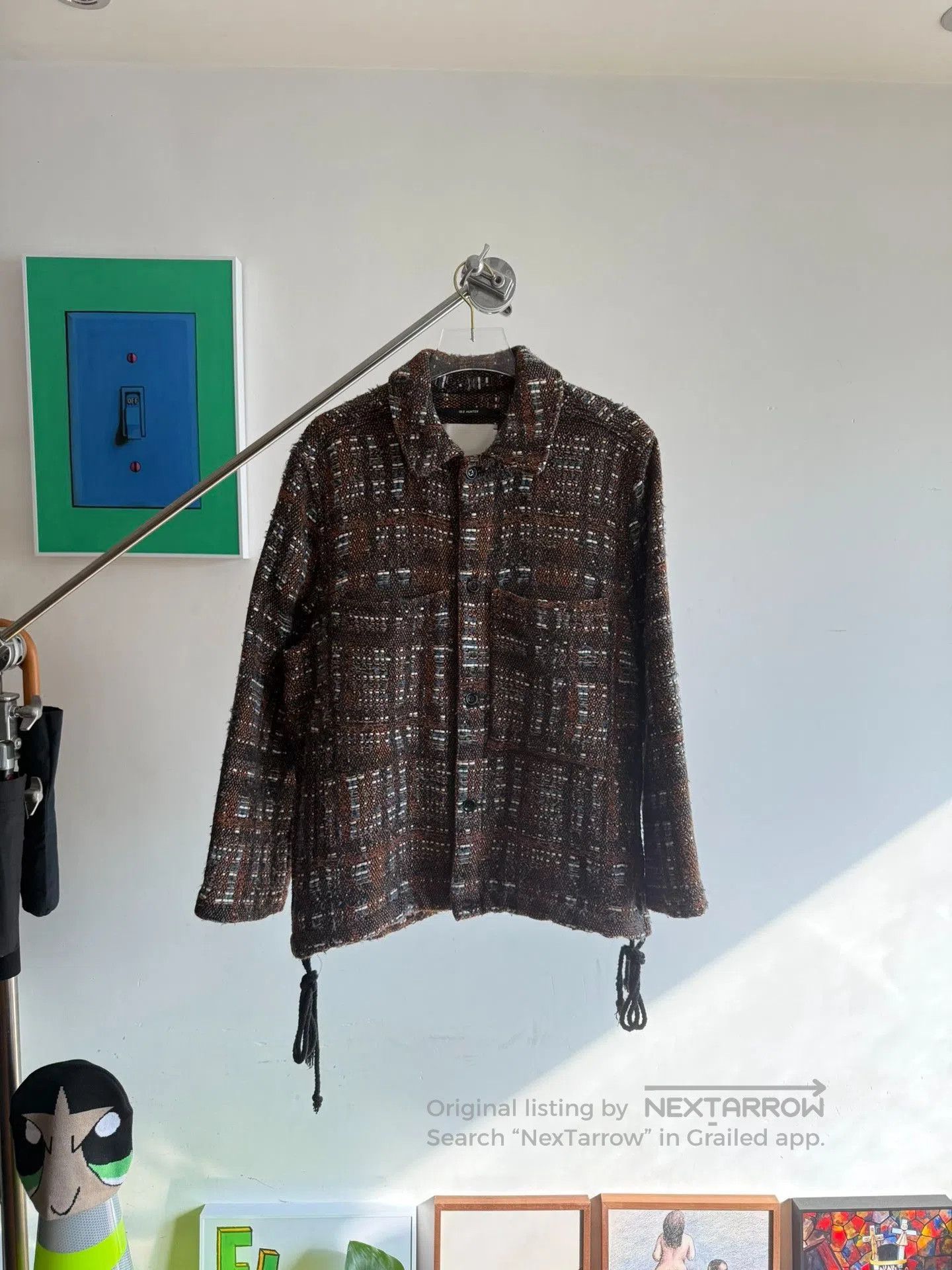 Song For The Mute unique early piece woven jacket by song for mute. Size US M / EU 48-50 / 2 - 1 Thumbnail