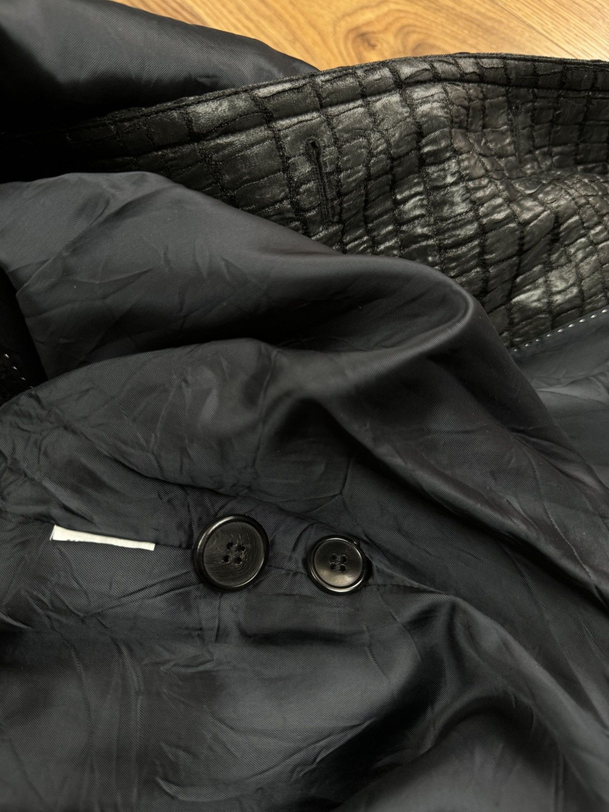 Dries Van Noten Rare coat Dries can Noten Crocodile original luxury item Size M / US 6-8 / IT 42-44 - 5 Thumbnail