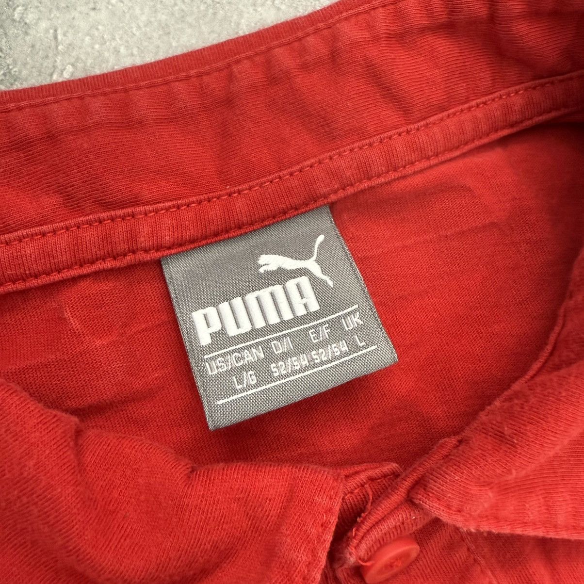 Puma Puma Ferrari Polo Shirt team Raikkonen NOT FOR SALE 2018 Size US L / EU 52-54 / 3 - 7 Thumbnail