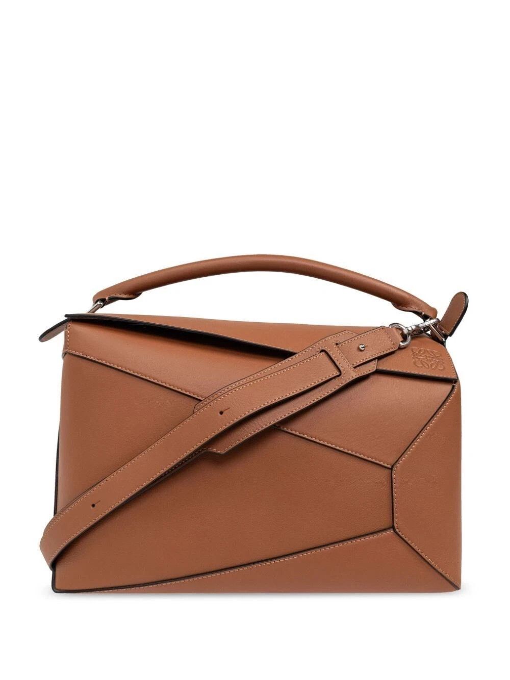 LOEWE Puzzle Large Tan Leather Bag New Authentic $4100