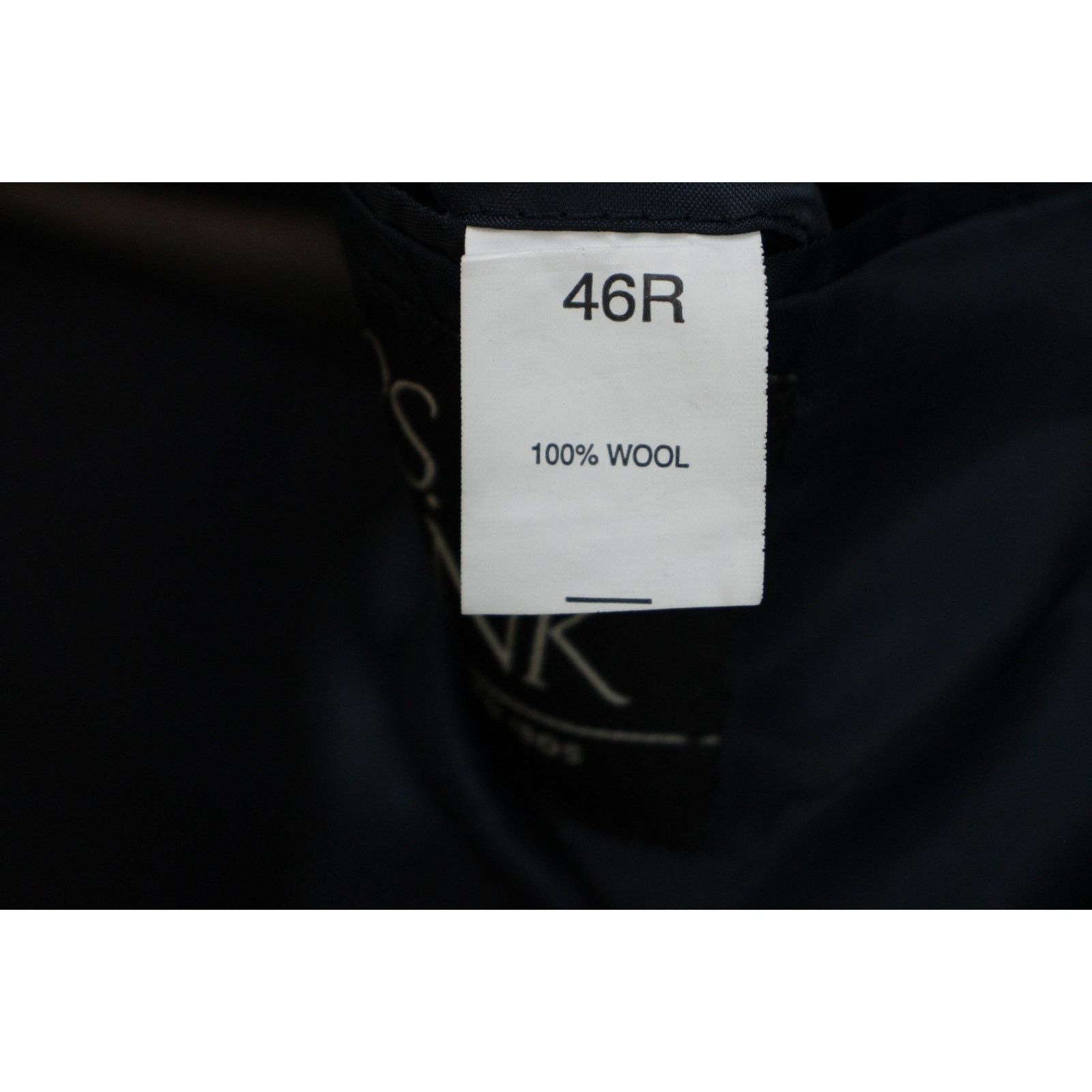 Jos. A. Bank Jos A Bank Blazer Mens Size 46R Navy Blue 100% Wool 2 Button Size 46R - 7 Thumbnail