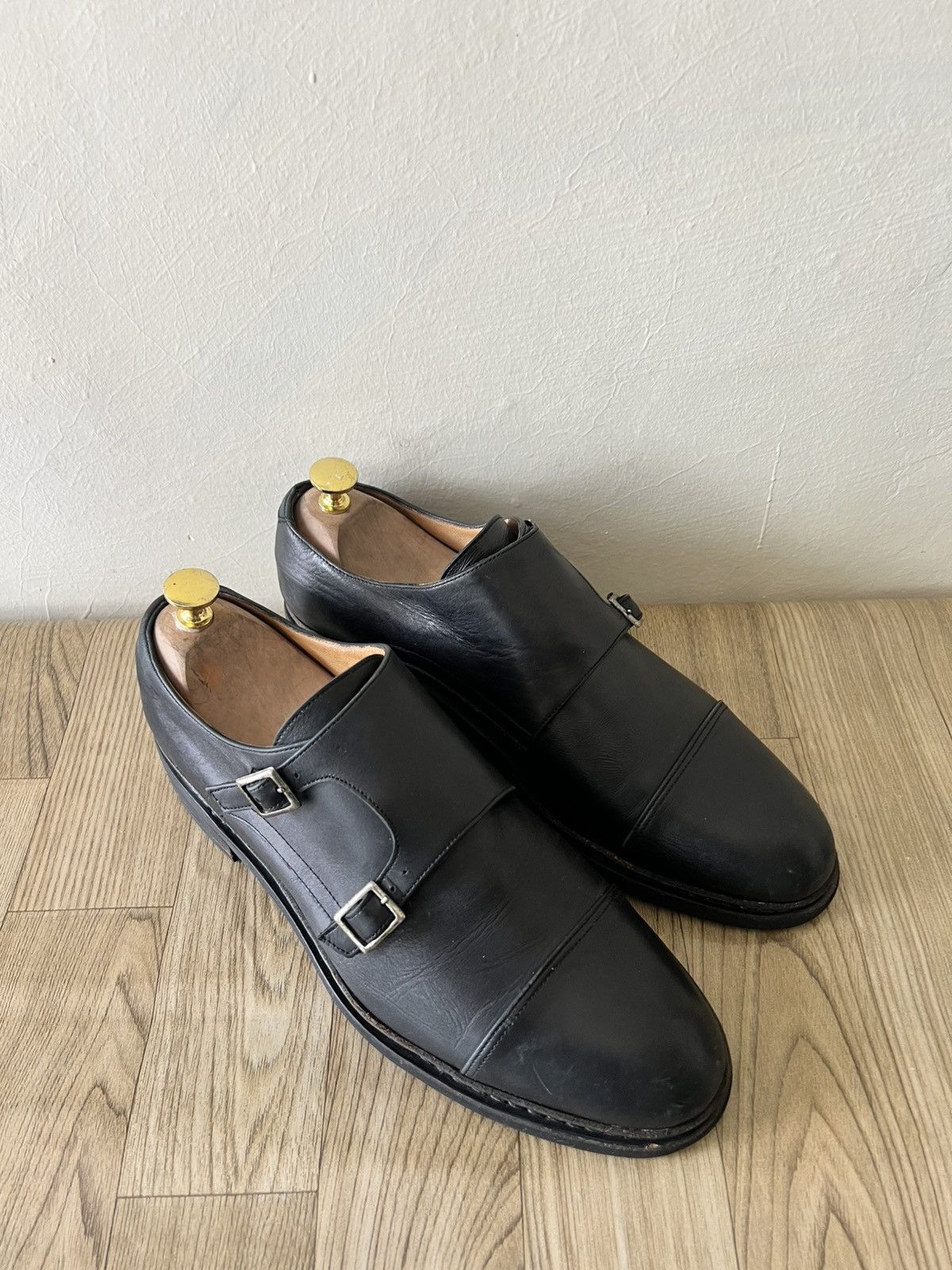 Paraboot PARABOOT WILLIAM DOUBLE MONK STRAP SHOES | Grailed