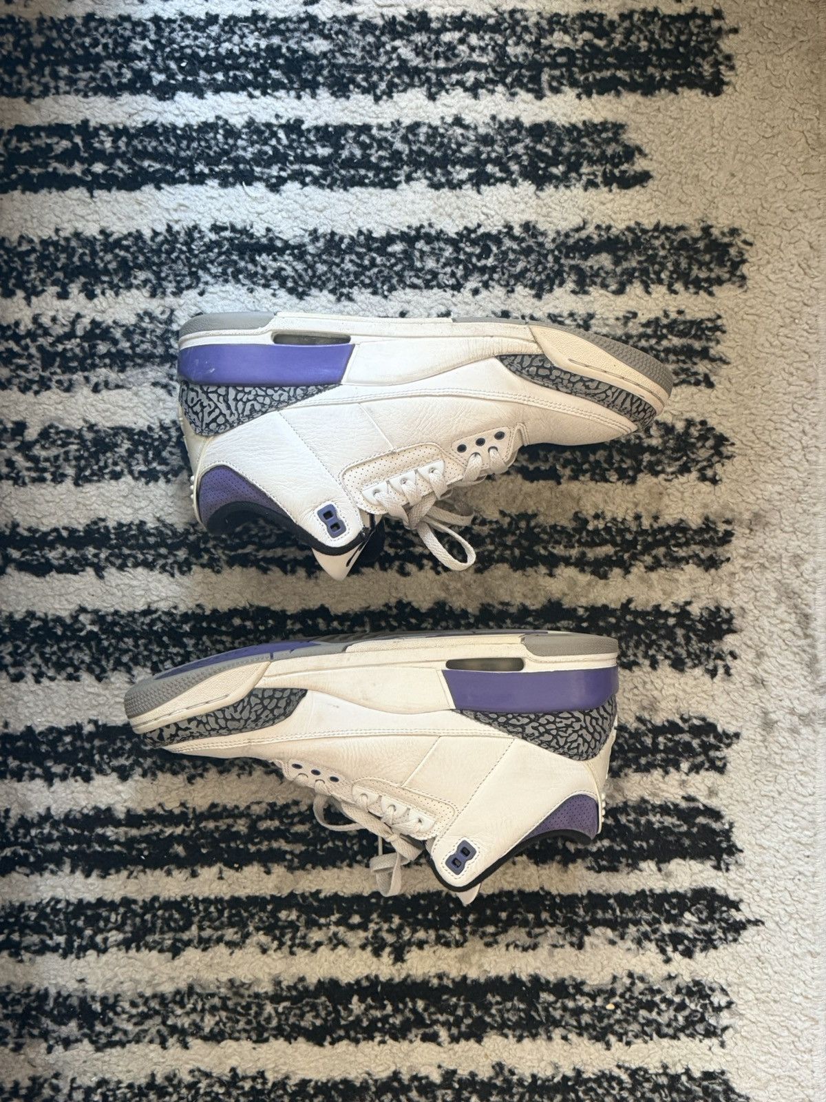 Jordan Brand Jordan 3 Iris purple Size US 10 / EU 43 - 2 Thumbnail