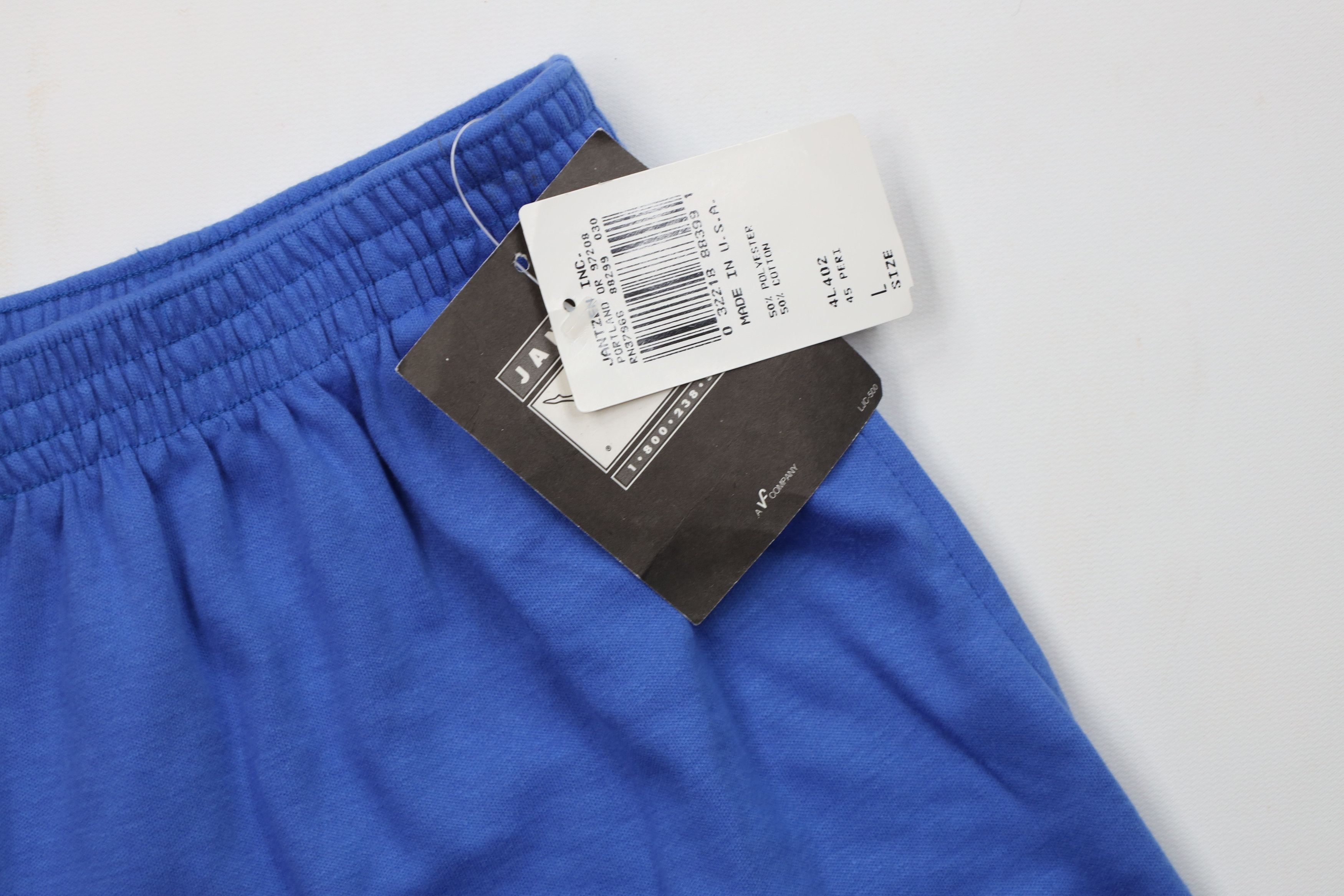 Vintage Deadstock Vintage 90s Streetwear Blank Shorts Periwinkle USA Size 26" / US 2 / IT 38 - 5 Thumbnail