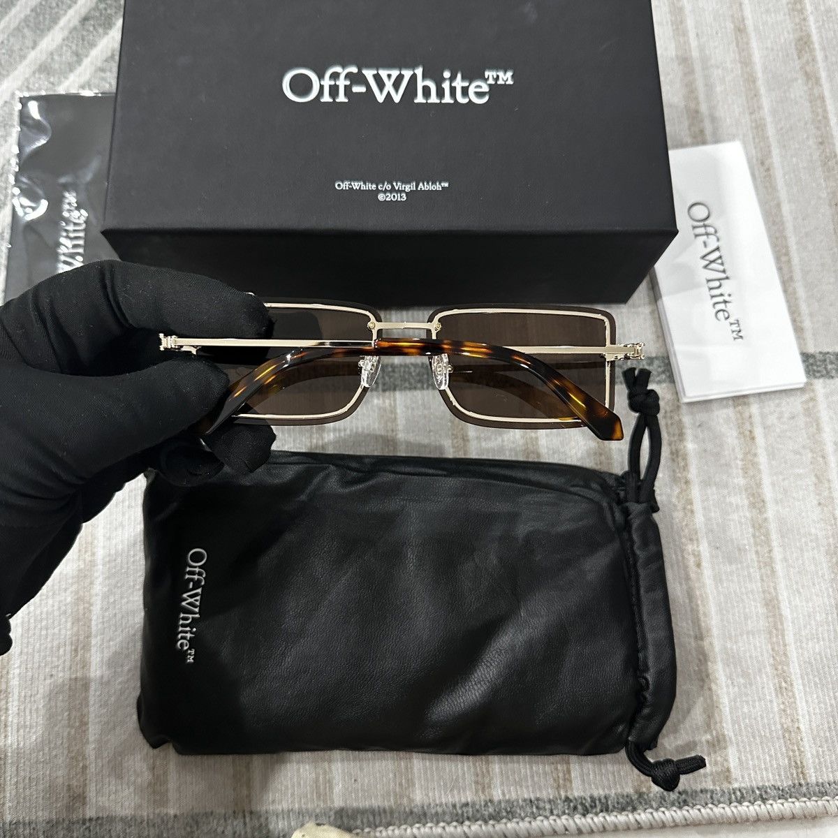 Off-White NEW SS25 OFF WHITE TAMPA SUNGLASSES Size ONE SIZE - 4 Thumbnail
