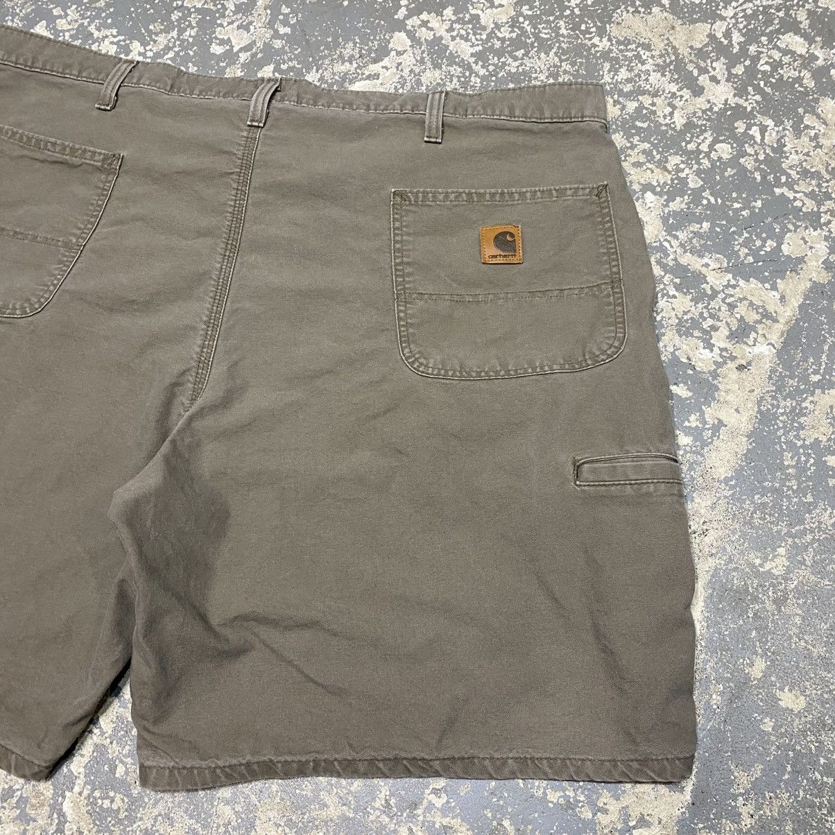 Other Vintage Carhartt Brown/Green Carpenter Workwear Shorts Jorts Size US 43 - 10 Thumbnail