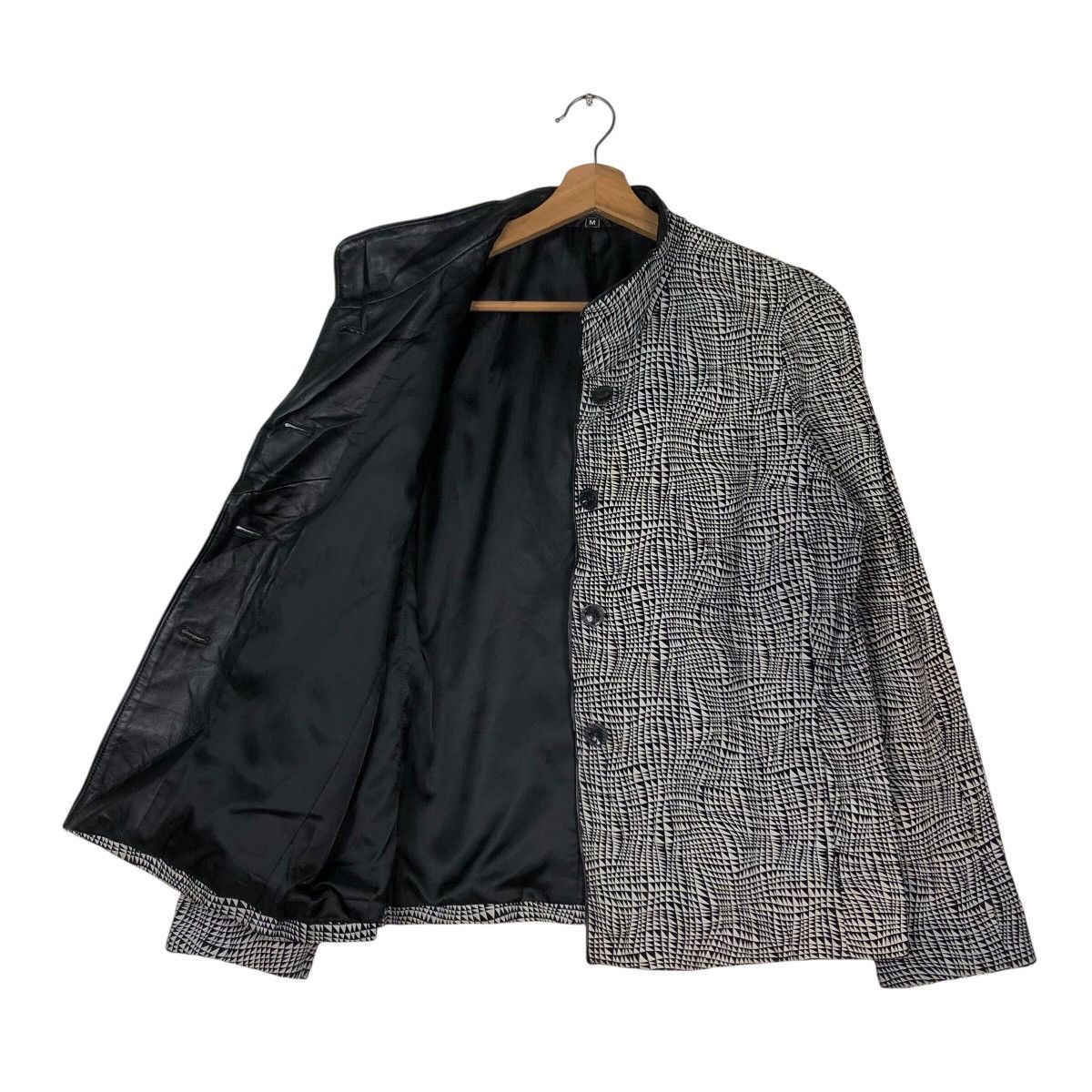 Japanese Brand Tokyo Fur Genuine Leather Jacket Double Pocket Issey Miyake Size US M / EU 48-50 / 2 - 12 Thumbnail