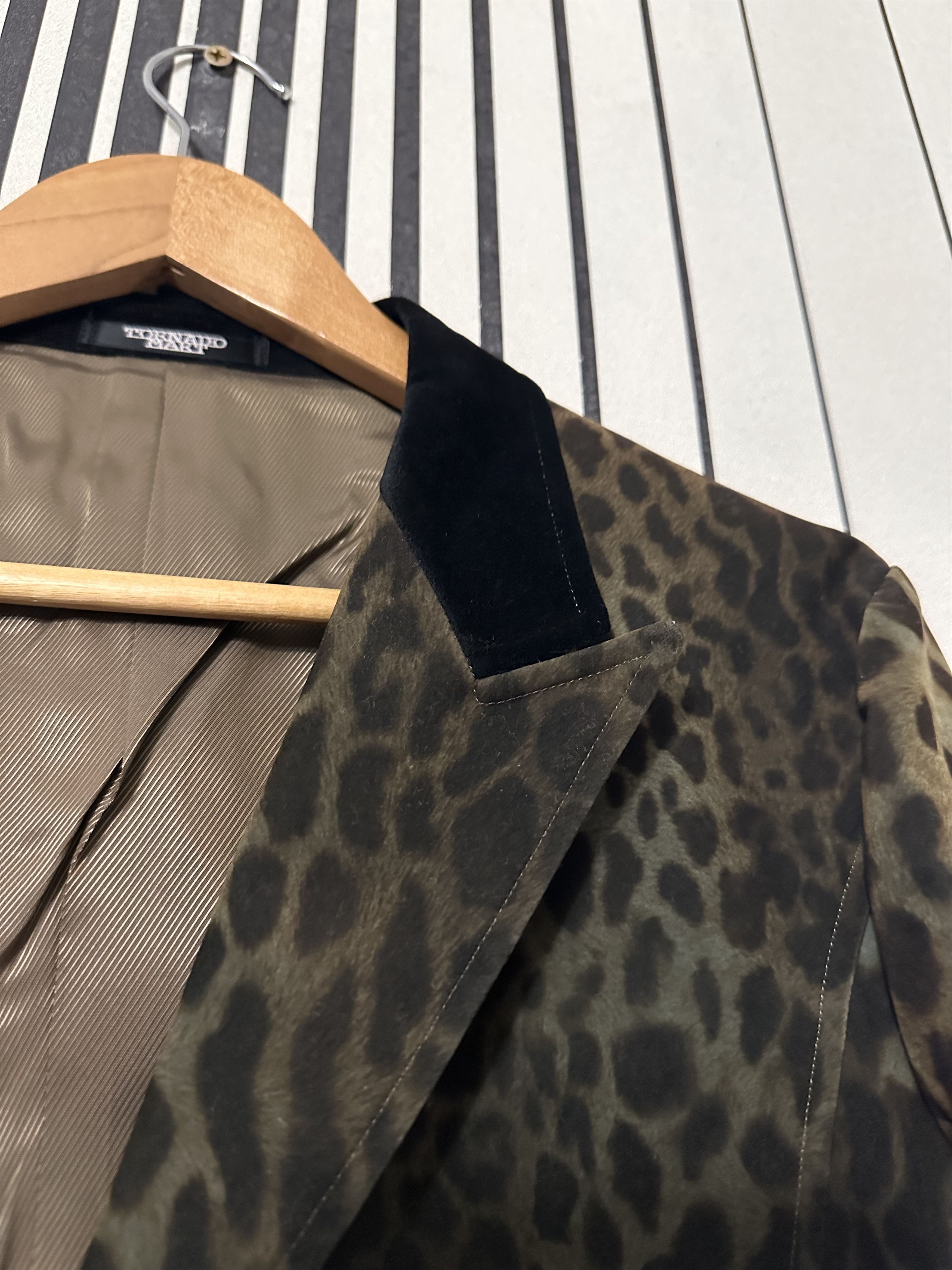 Tornado Mart 90’s Tornado Mart Leopard-Snake Y2k Cyber Coat/Jacket Size US M / EU 48-50 / 2 - 8 Thumbnail