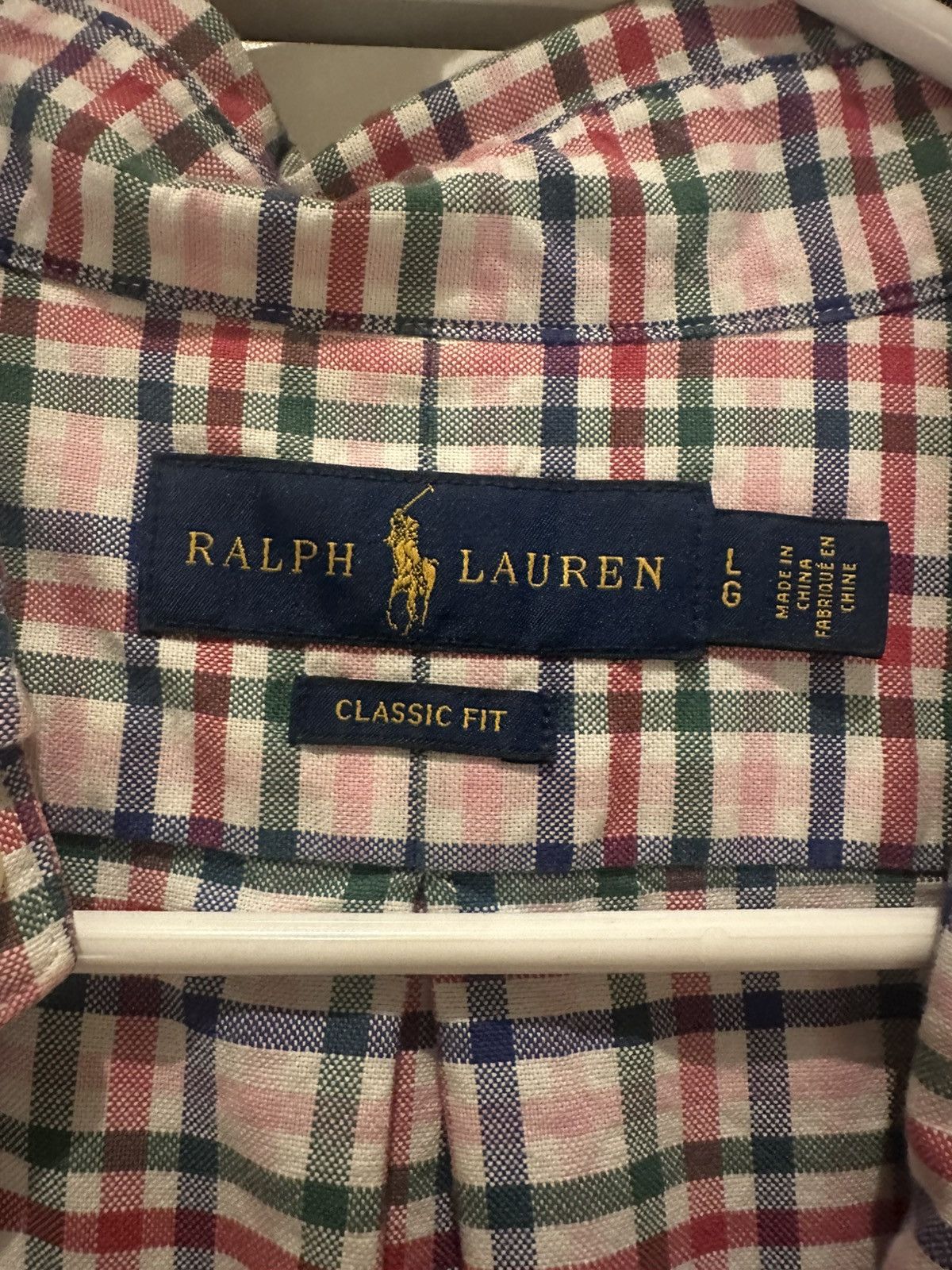 Polo Ralph Lauren Polo Plaid Button Down Shirt Size US L / EU 52-54 / 3 - 3 Thumbnail