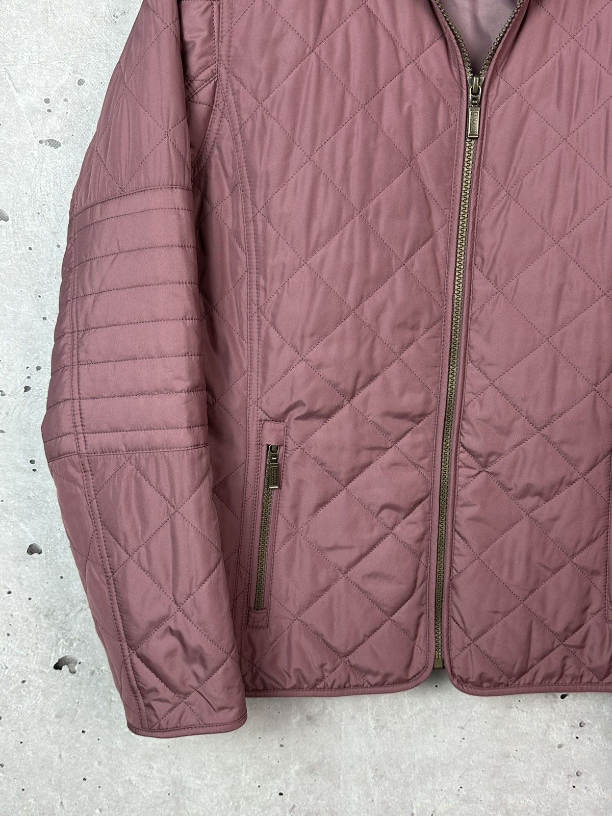 Barbour Barbour International Farleight Quilted Powder Womens Jacket Size L / US 10 / IT 46 - 6 Thumbnail
