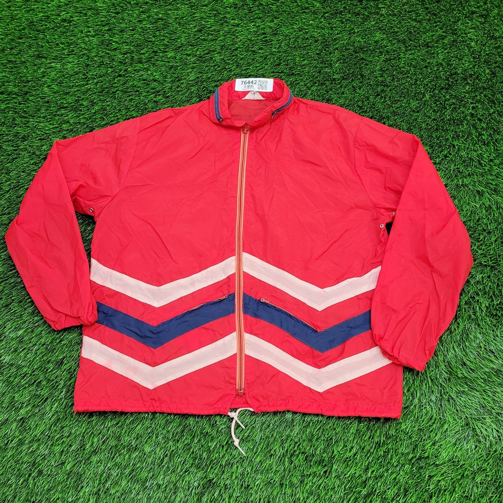 Vintage Vintage 80s MOD Windbreaker Jacket M/L 21x23 Cropped Size US L / EU 52-54 / 3 - 1 Thumbnail