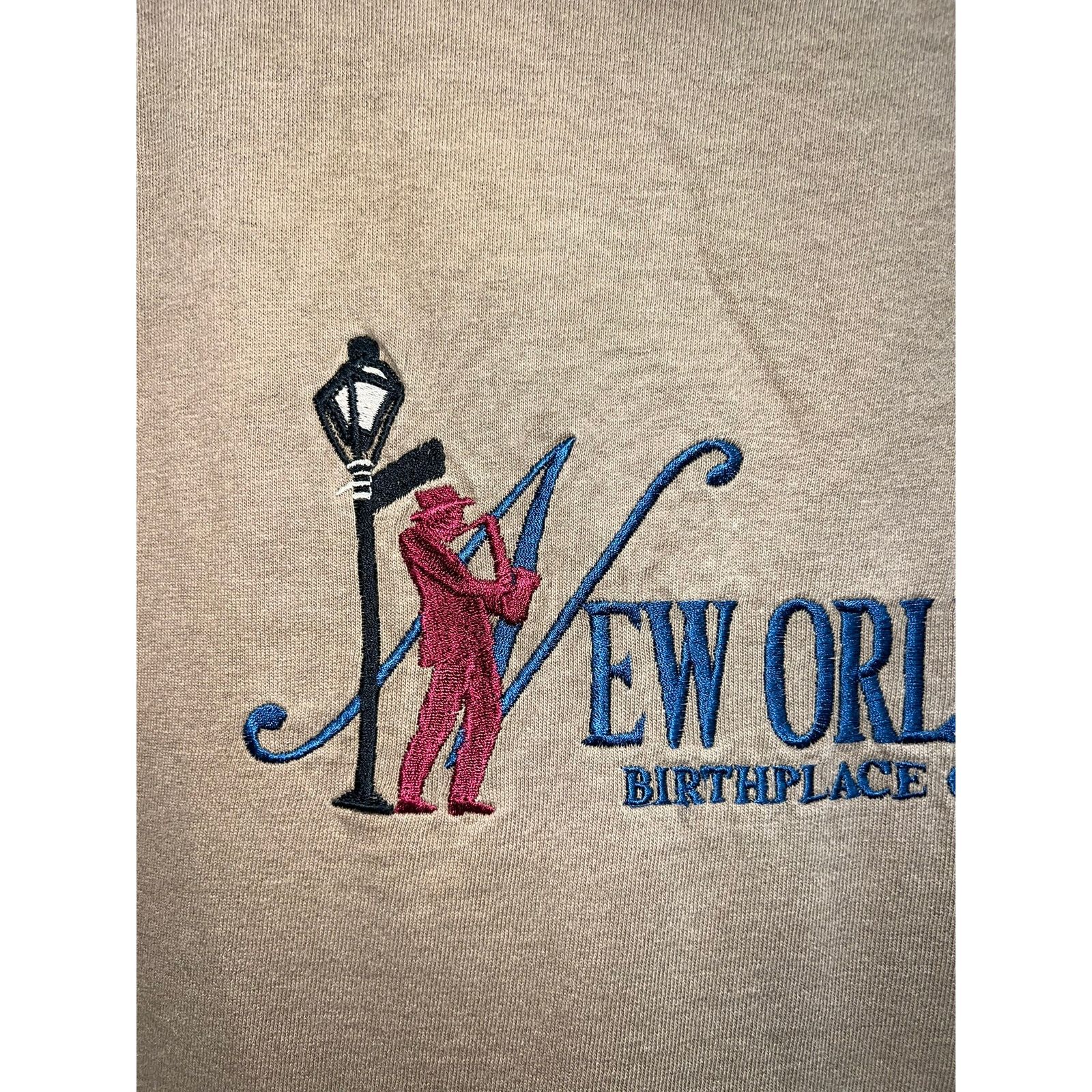 Vintage Vintage New Orleans Jazz Shirt Birthplace Music Tee 90s XL Size US XL / EU 56 / 4 - 3 Thumbnail
