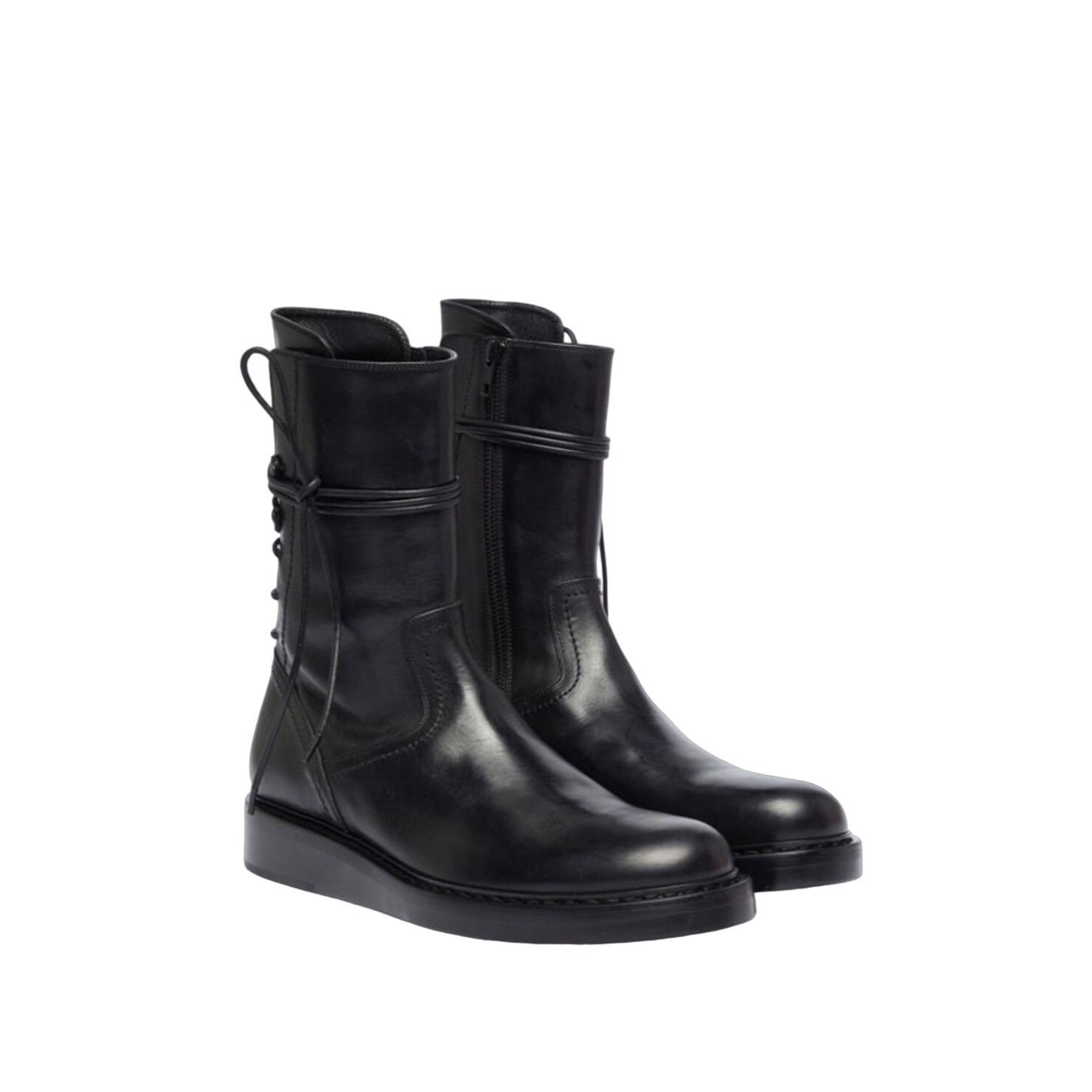 Pre-owned Ann Demeulemeester Victor Boots In Black