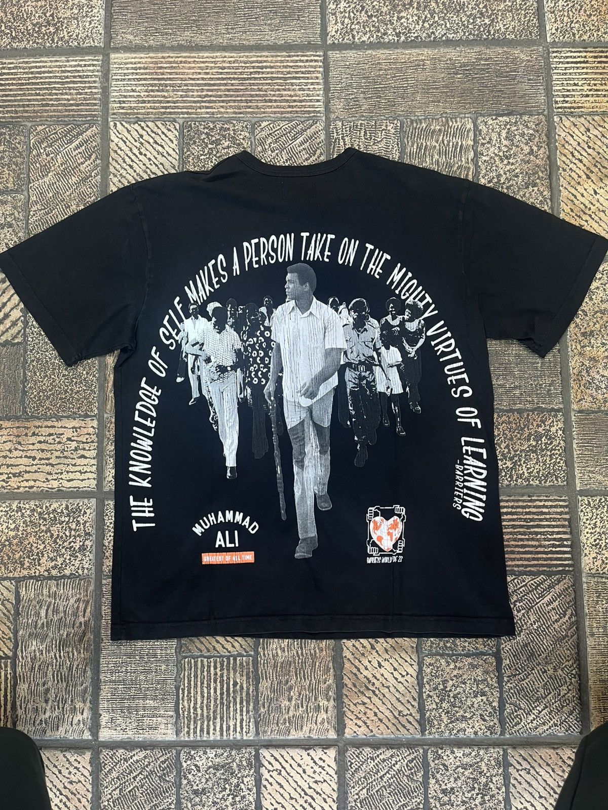 Barriers New Barriers Mohammad Ali T-Shirt Black Sz. Medium Size US M / EU 48-50 / 2 - 4 Thumbnail