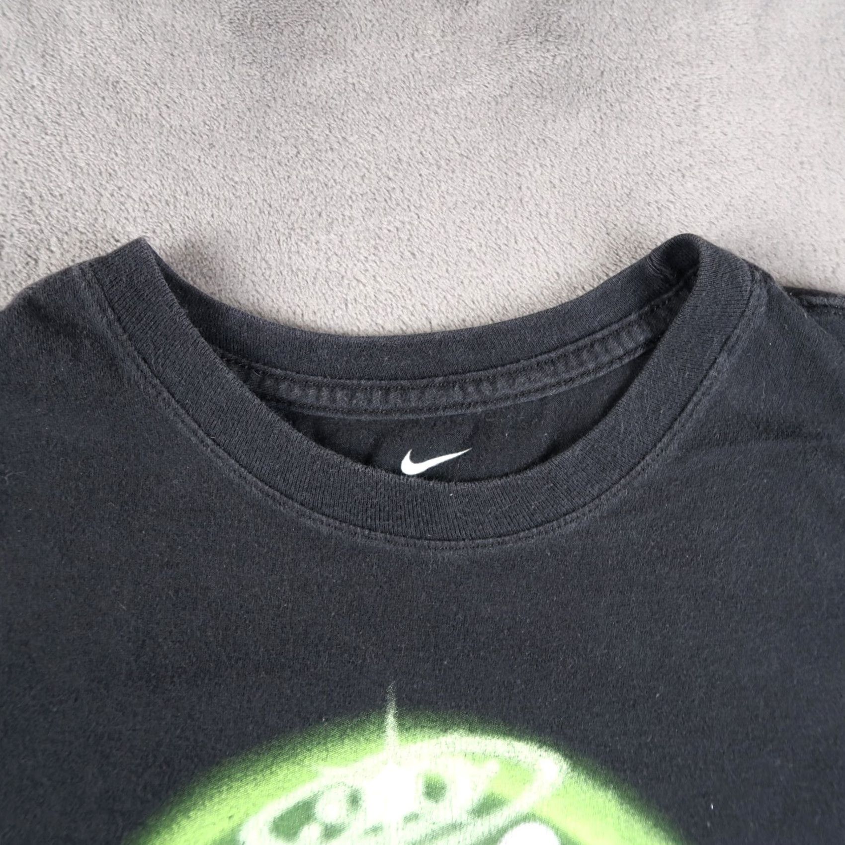 Nike Nike Mens M Black Graphic Print T-Shirt Sportswear Cotton Shirt Mens Size US M / EU 48-50 / 2 - 5 Thumbnail
