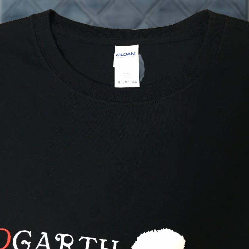 Gildan Hogarth 2017 Tour Shirt Mens 3XL Black Short Sleeve Gildan Ultra Cotton T-Shirt Crew Neck Vintage? Size US XXL / EU 58 / 5 - 1 Thumbnail