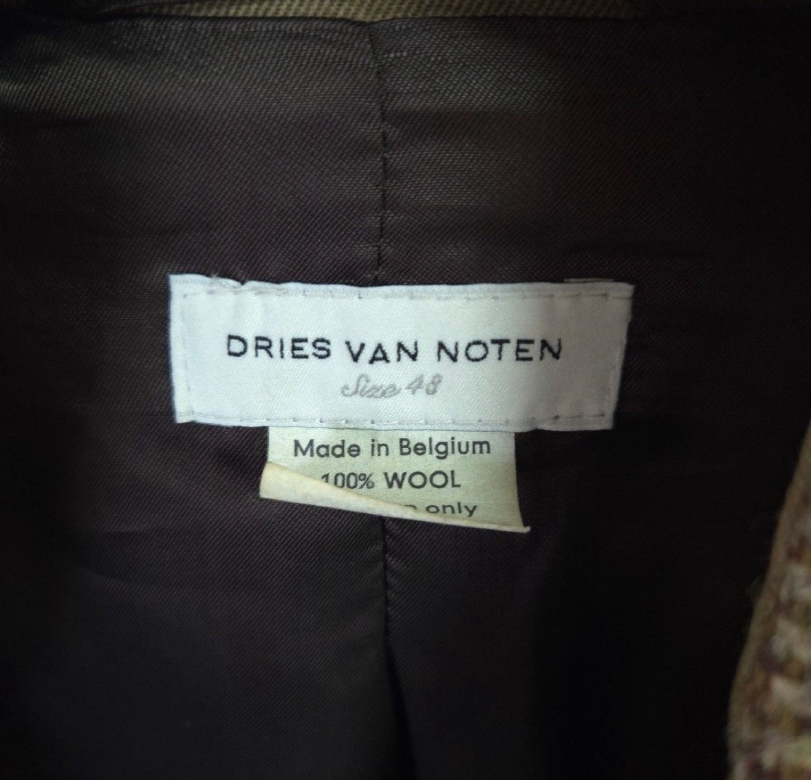 Dries Van Noten DRIES VAN NOTEN 2002AW wool Jacket Size US M / EU 48-50 / 2 - 8 Thumbnail