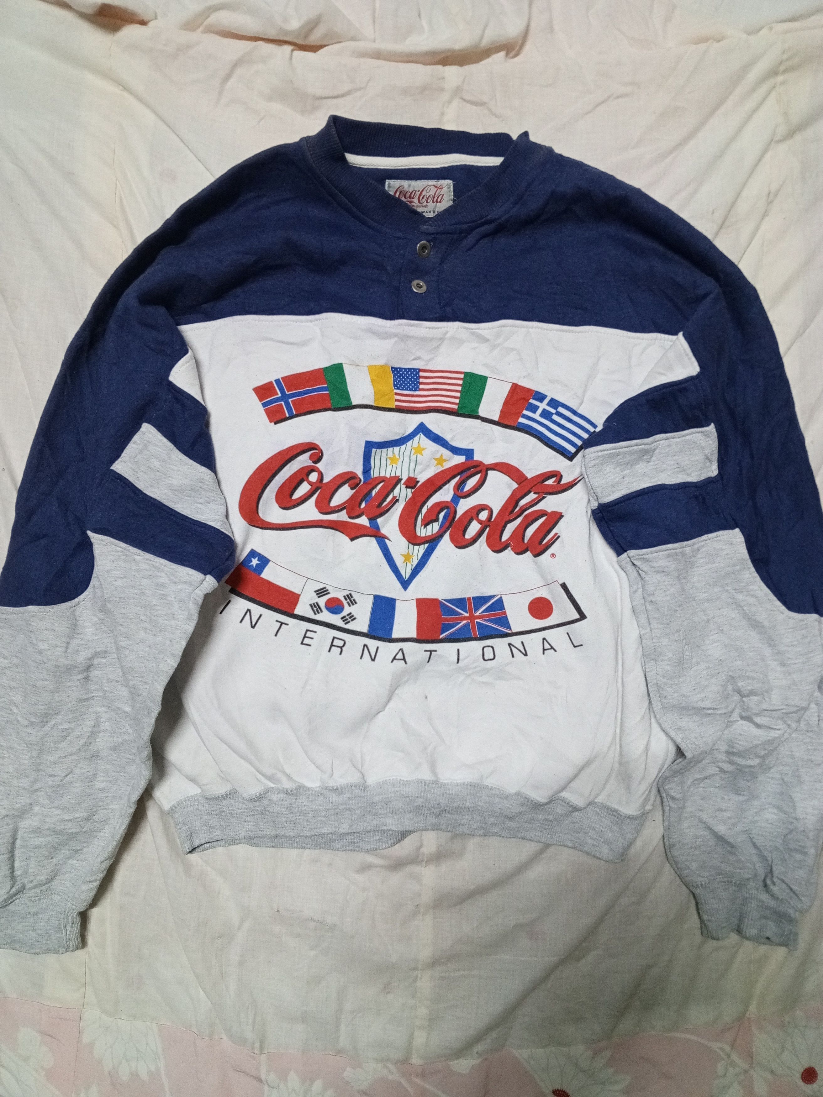 Coca Cola Coca-Cola vintage sweatshirt Size US L / EU 52-54 / 3 - 1 Thumbnail