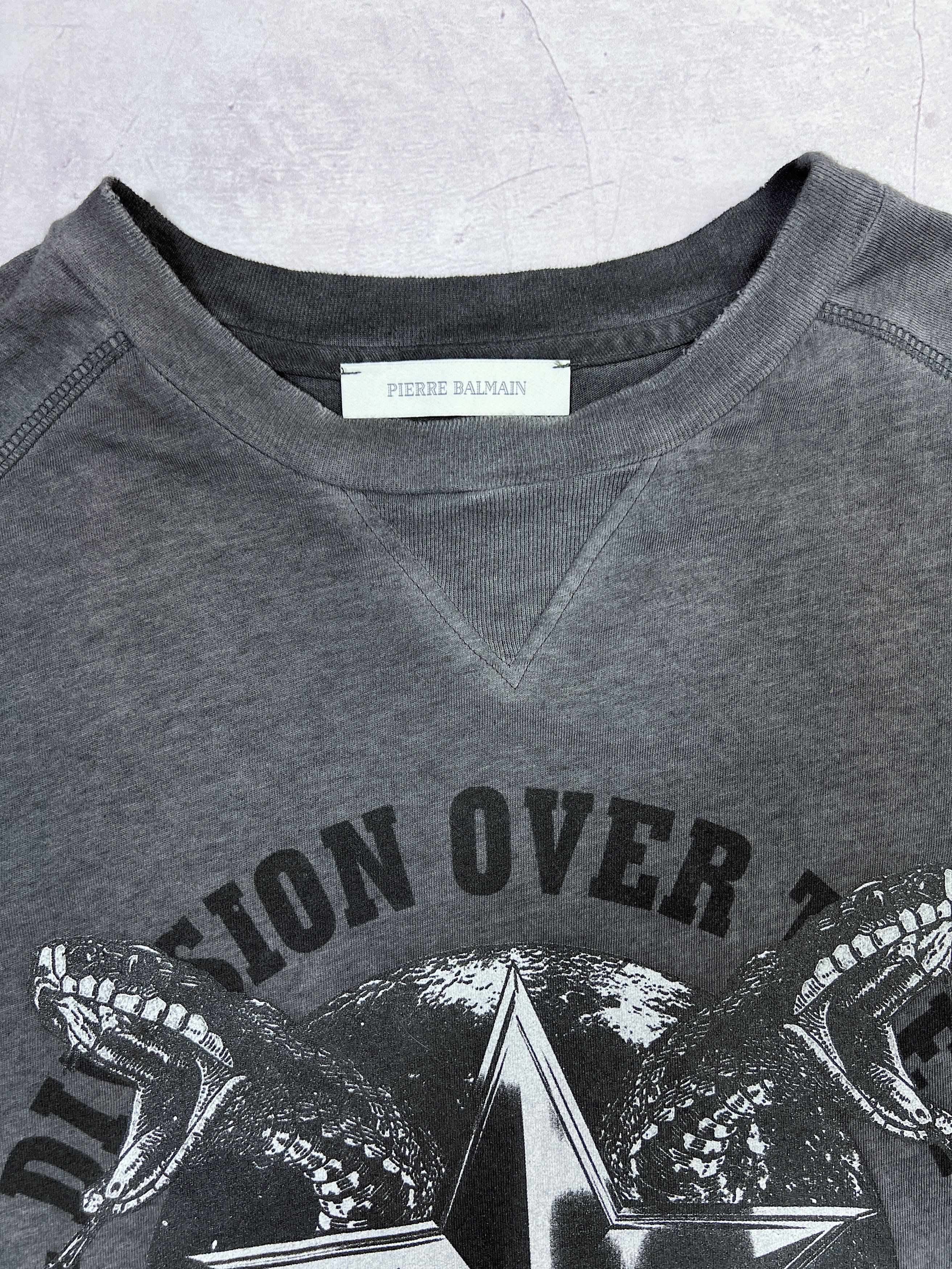 Designer × Pierre Balmain Pierre Balmain T-Shirt LS Snakes Star Size US S / EU 44-46 / 1 - 8 Thumbnail