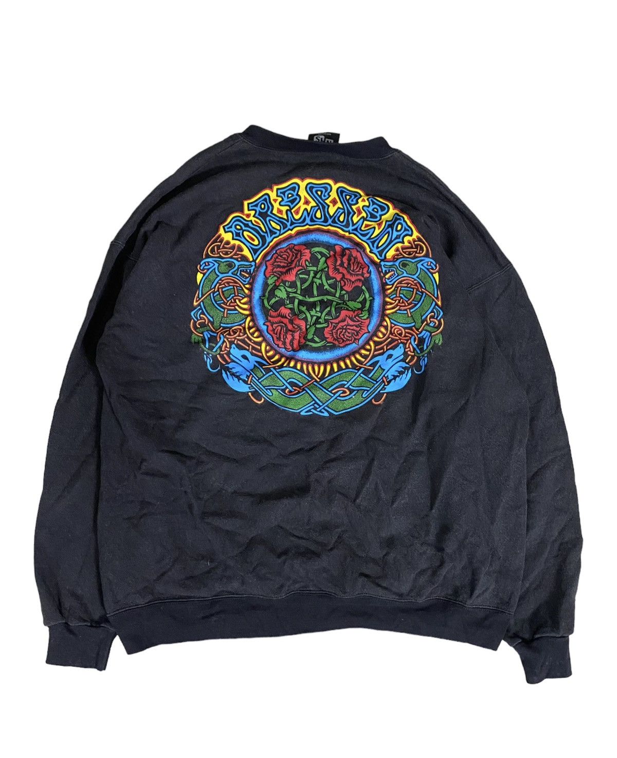 90s Dressen Rose dragon 50/50 Poly Cotton Santa Cruz