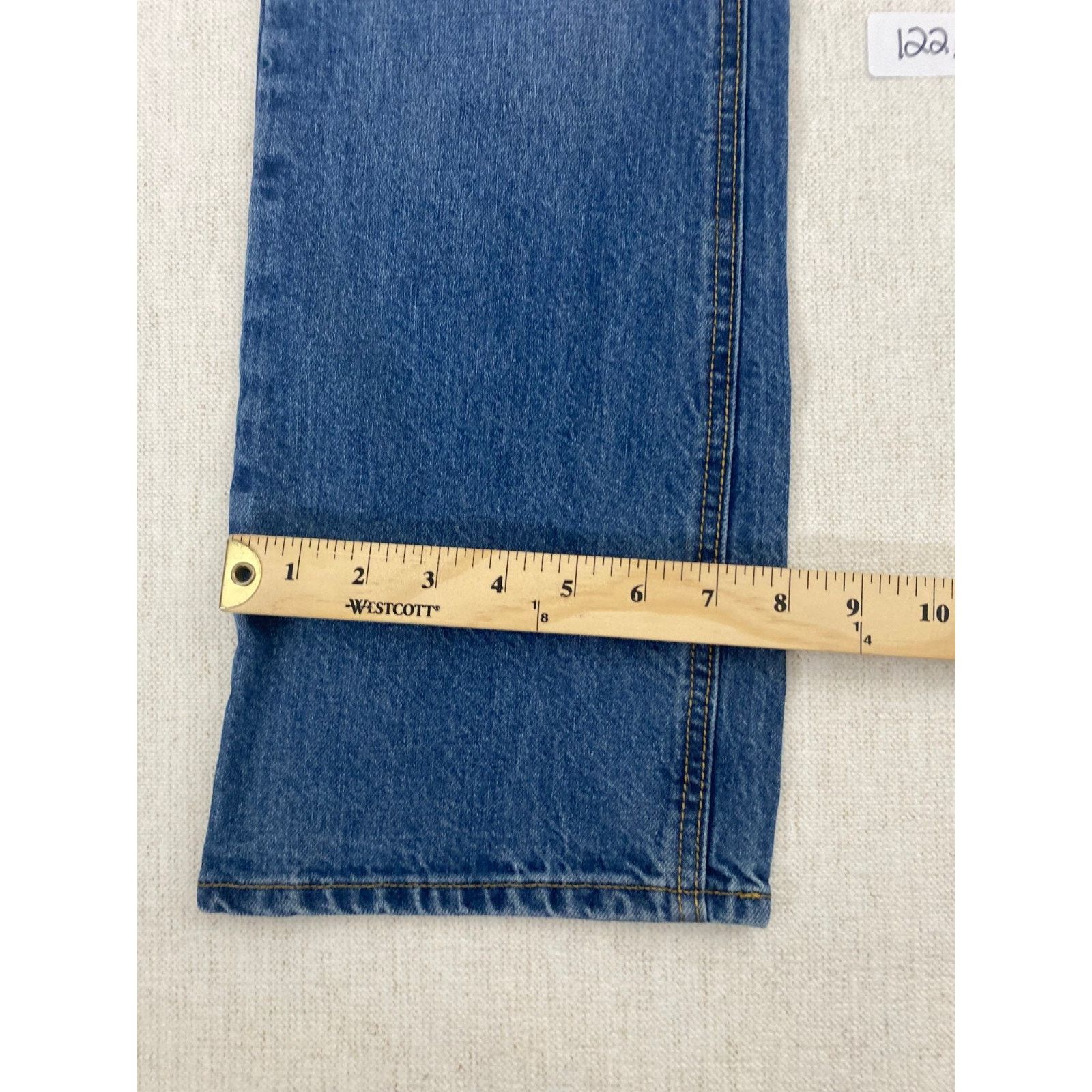 Old Navy Old Navy Jeans Womens 16 Blue Denim Loose Bootcut Size 38" / US 16 / IT 52 - 4 Thumbnail