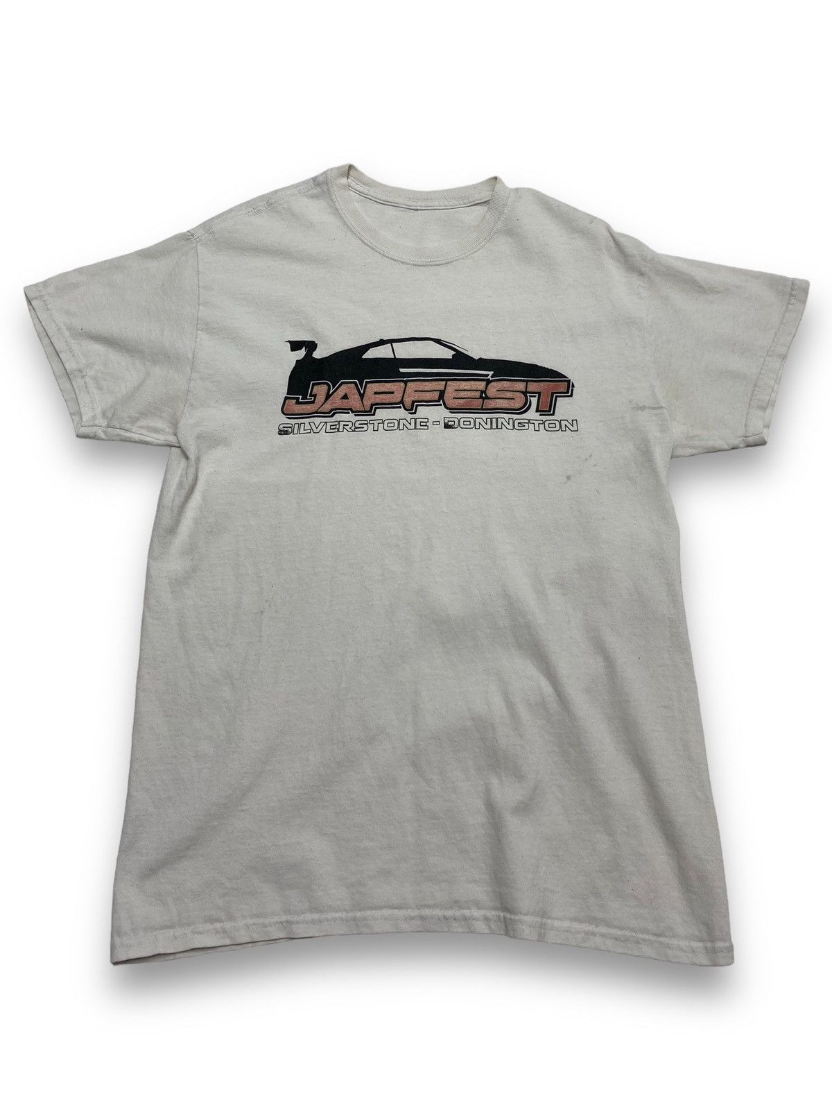 Vintage Vintage JAPFEST White Drift Racing T Shirt M Size US M / EU 48-50 / 2 - 1 Thumbnail