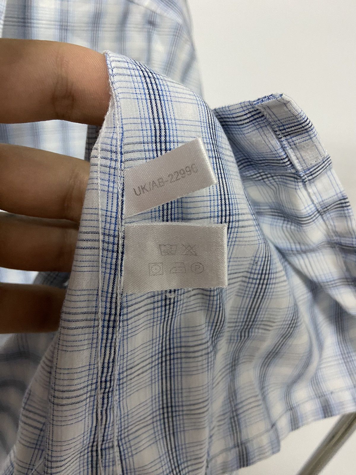 Vintage × Yves Saint Laurent Yves Saint Laurent Button Ups short sleeve small logo Size US XL / EU 56 / 4 - 7 Thumbnail