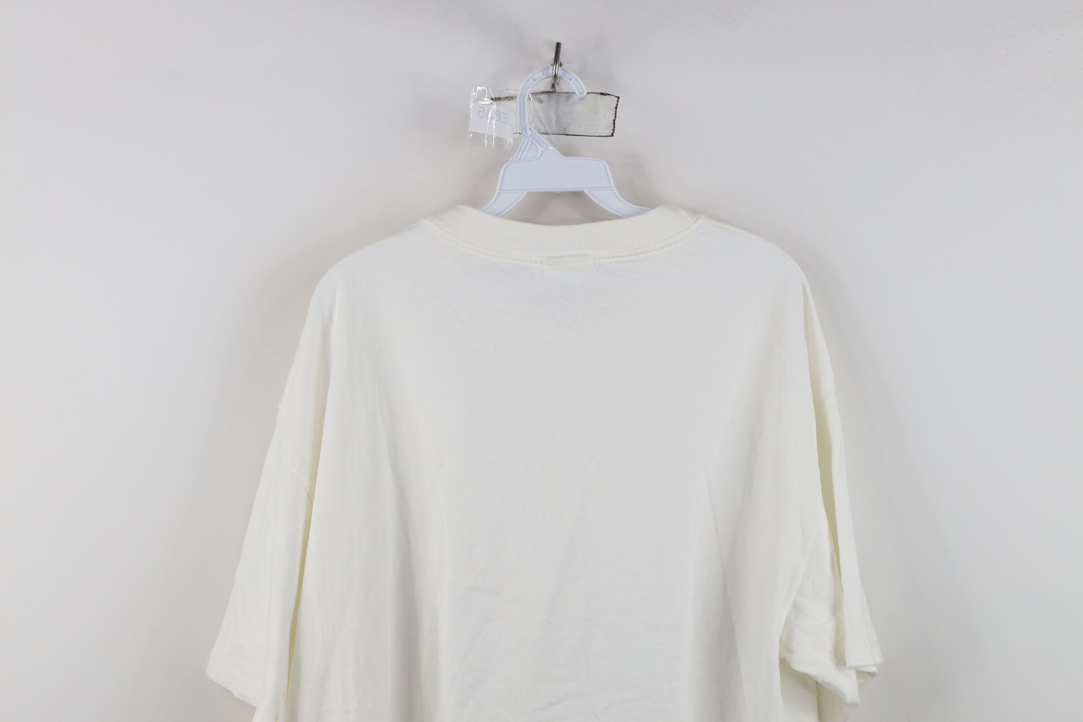 Hanes Vintage 90s Hanes Beefy Heavyweight Short Sleeve T-Shirt Size US XL / EU 56 / 4 - 11 Thumbnail