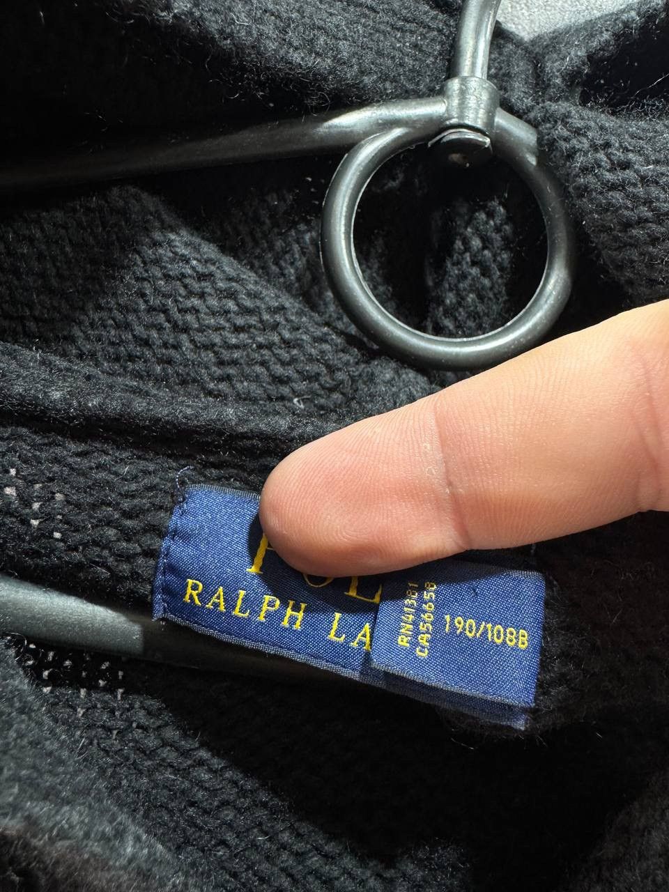 Ralph Lauren Polo Ralph Lauren Norwegian Knit Hoodie Men’s Wool Sweater Size US XL / EU 56 / 4 - 4 Thumbnail