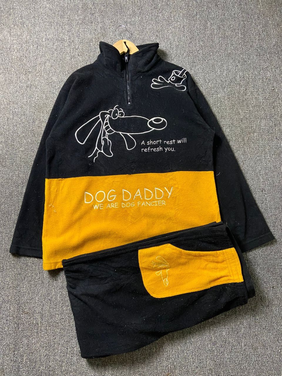 Japanese Brand The Dog Daddy One Set Fleece Jacket & Pants (195) Size US S / EU 44-46 / 1 - 1 Thumbnail