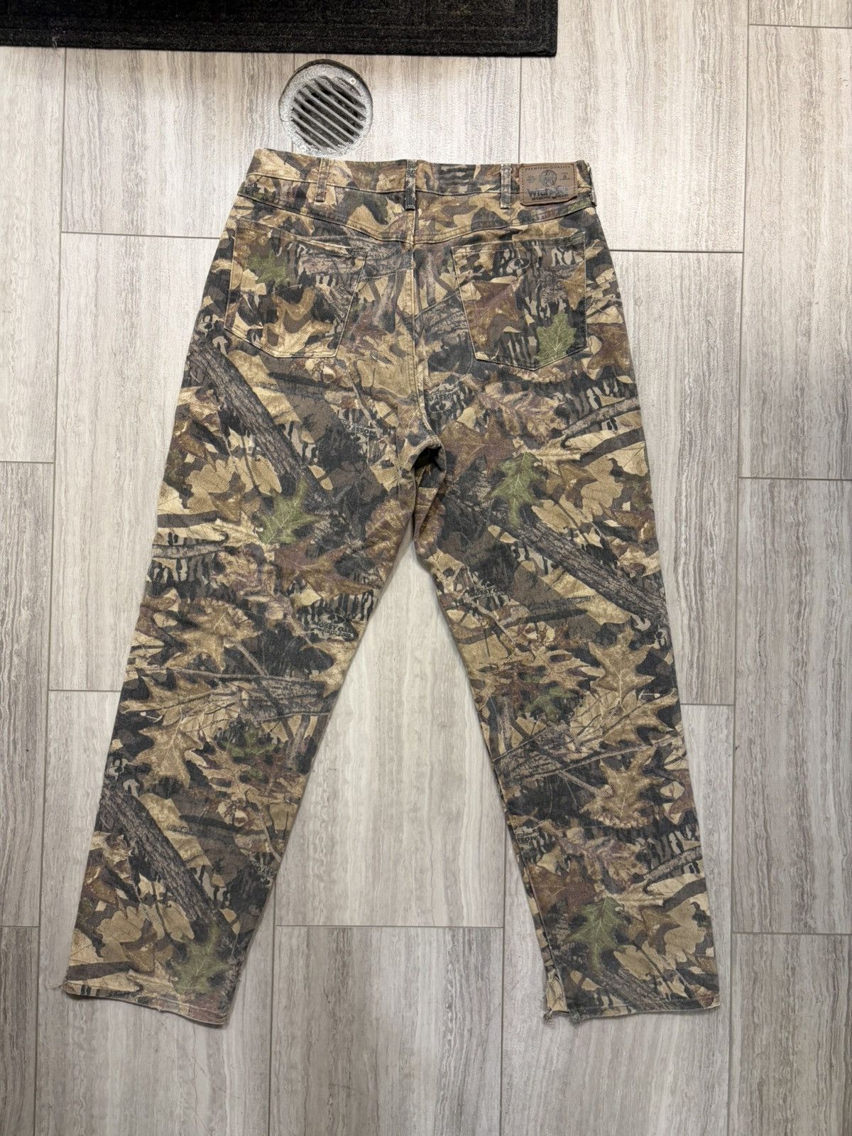 Other Wrangler Camo Double Knee Pants Size US 36 / EU 52 - 2 Thumbnail