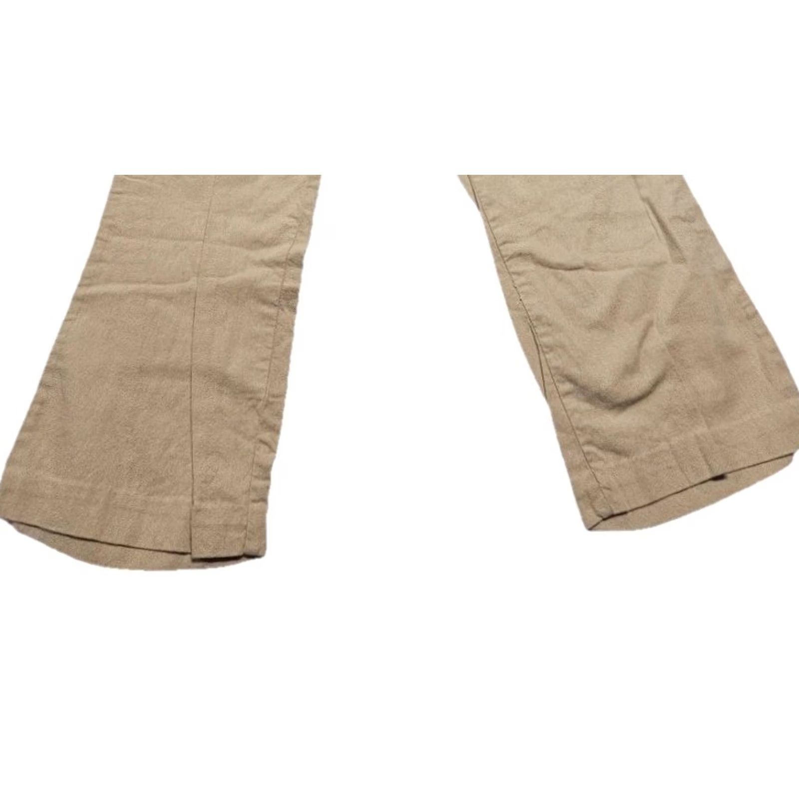 Vintage Cato Linen Blend Wide Leg Pants Women’s 14 Beige Drawstring Coastal Resort Beach Bohemian Lounge Pants Womens Size 36" / US 14 / IT 50 - 4 Thumbnail