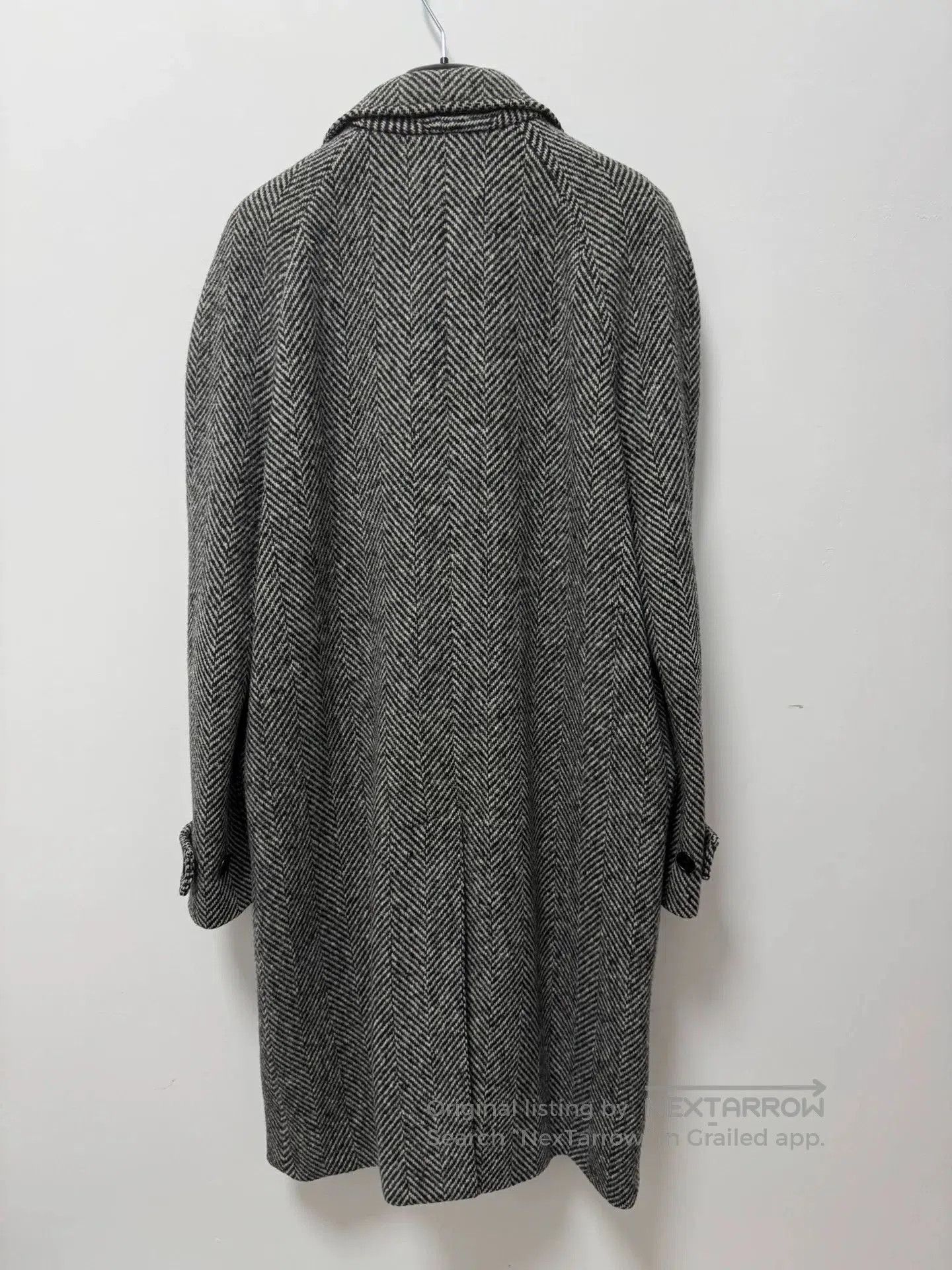 Yves Saint Laurent Saint Laurent Wool Houndstooth Coat. Size US M / EU 48-50 / 2 - 2 Thumbnail