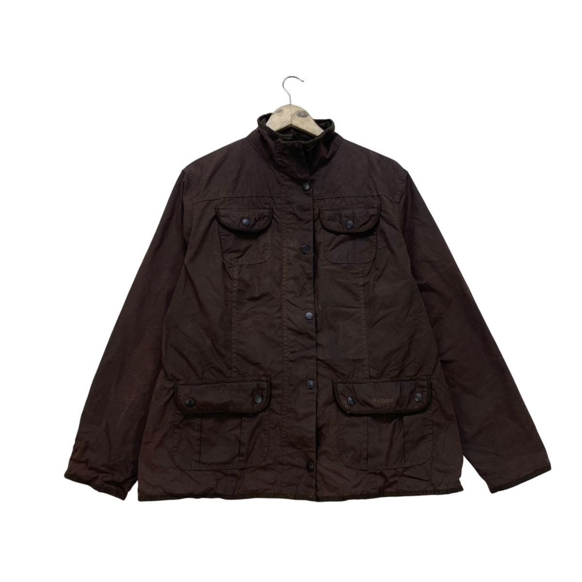 Barbour × Vintage 💥Vintage Barbour Waxed Jacket Size US M / EU 48-50 / 2 - 1 Thumbnail