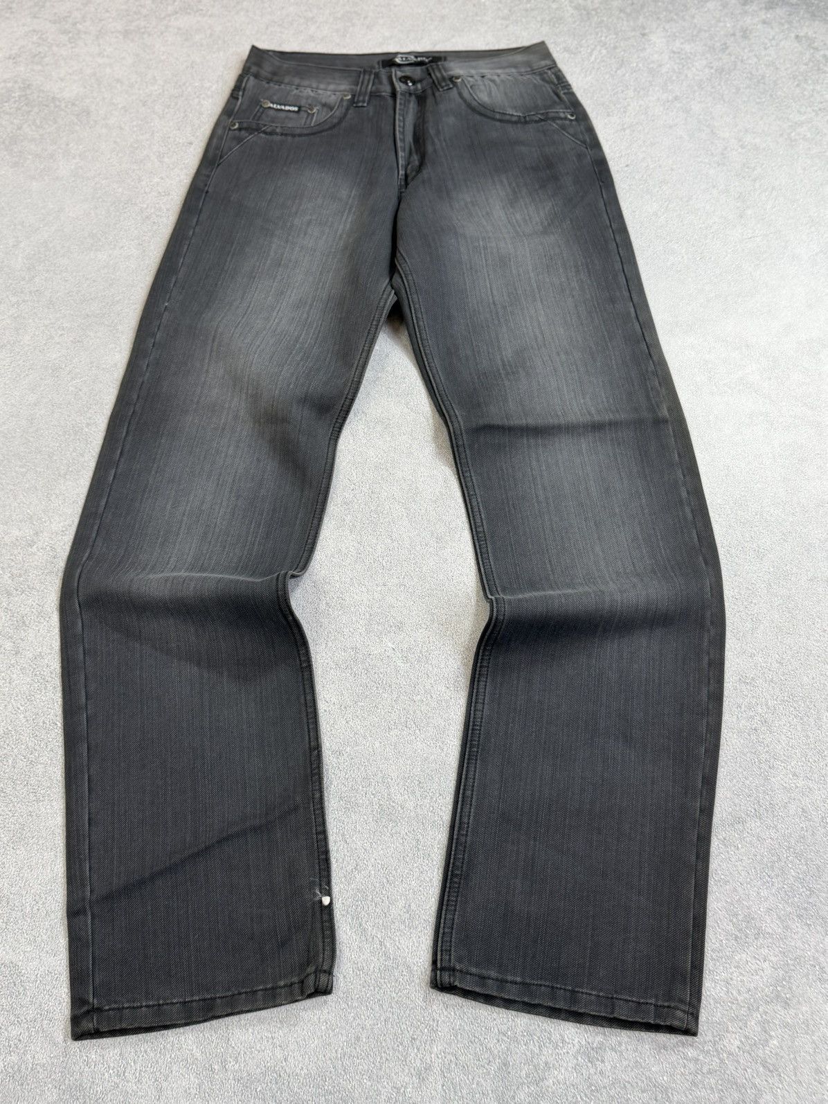 Hysteric Glamour vtg avant-garde sun faded rick owens style y2k baggy denim Size US 31 - 6 Thumbnail