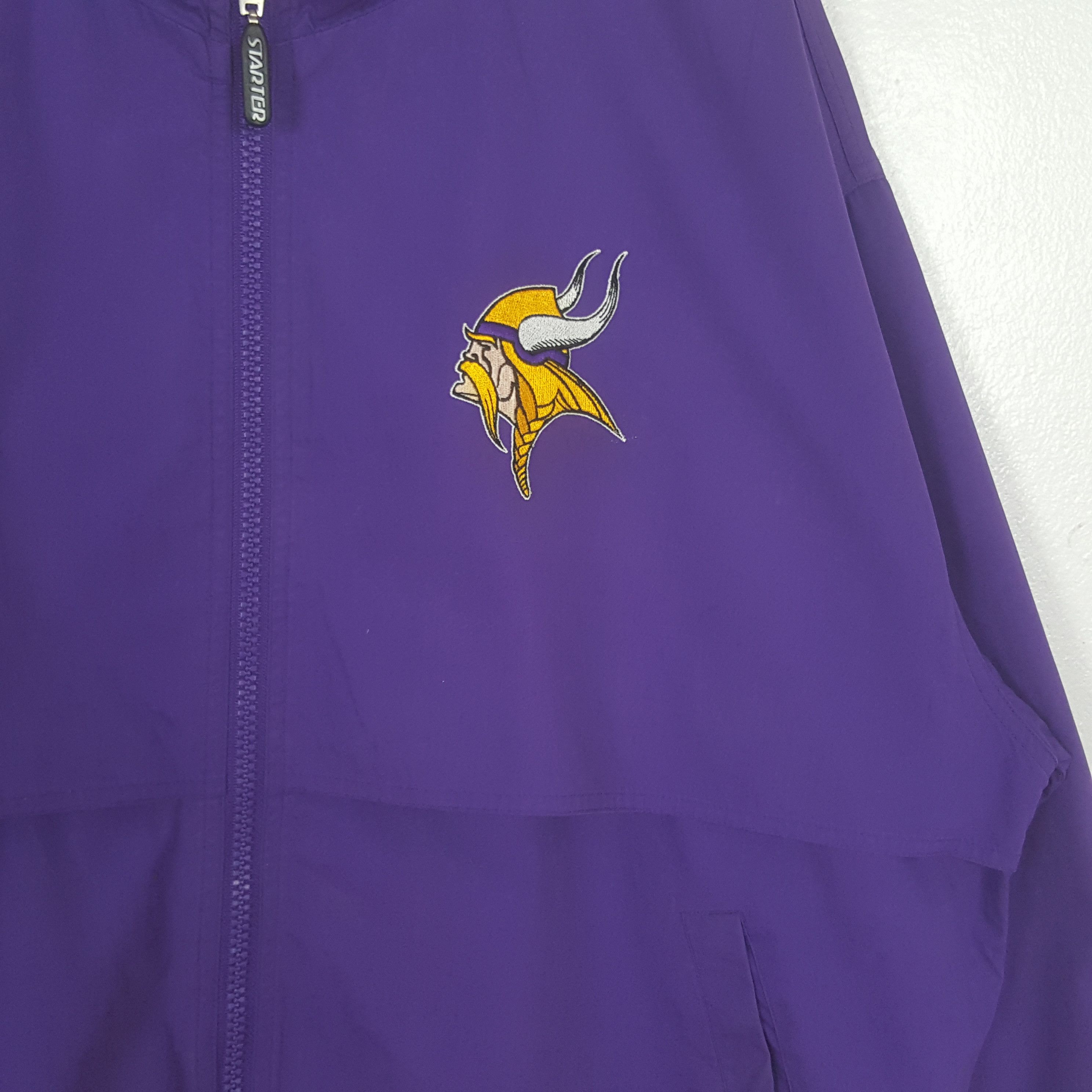 Starter Vintage Starter Minnesota Vikings Sport Jacket C308N1 Size US XXL / EU 58 / 5 - 2 Thumbnail