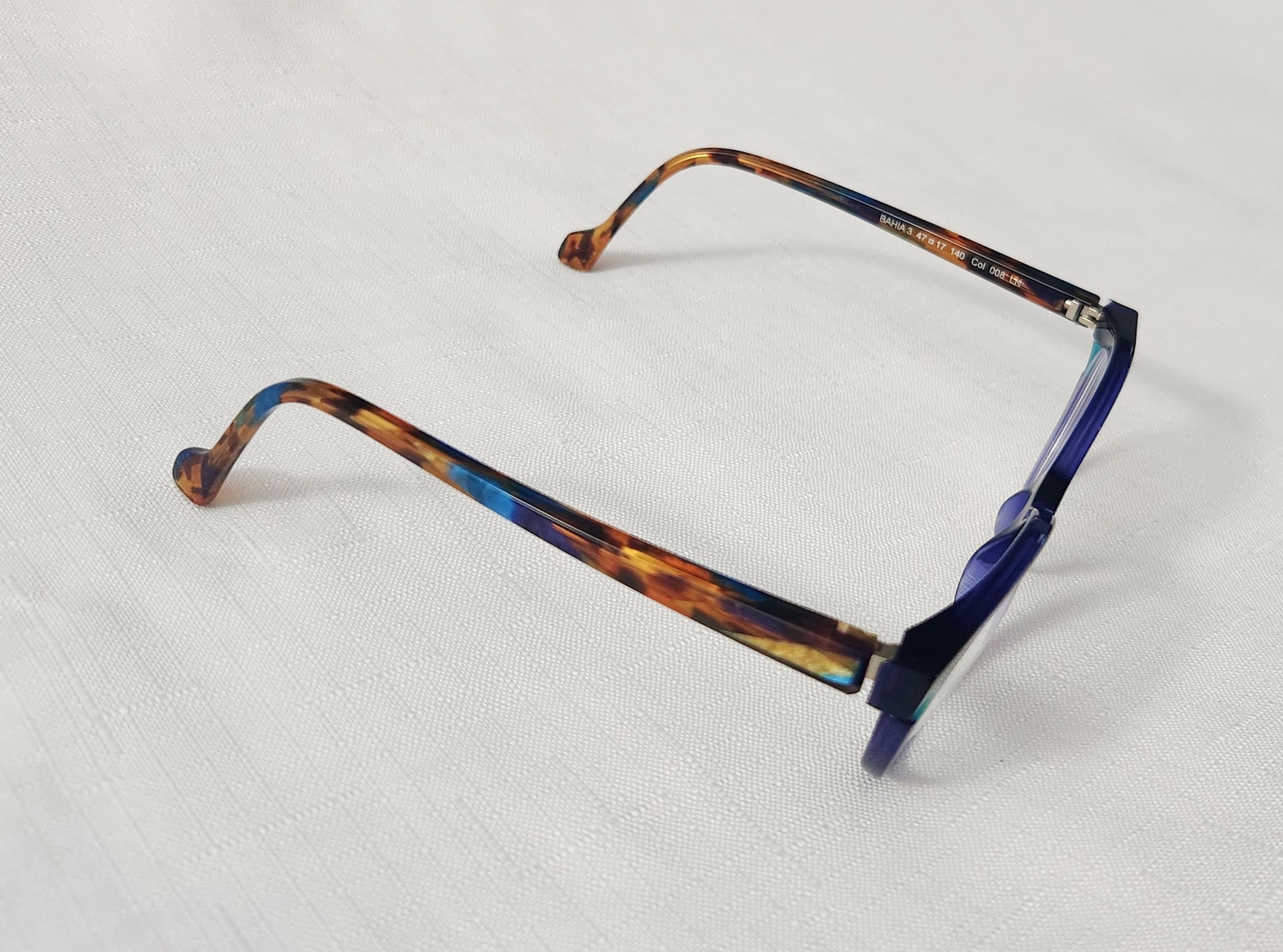 Designer Face a Face Paris BAHIA 3 Col 008 HN 47mm Ink Blue Glasses Size ONE SIZE - 5 Thumbnail