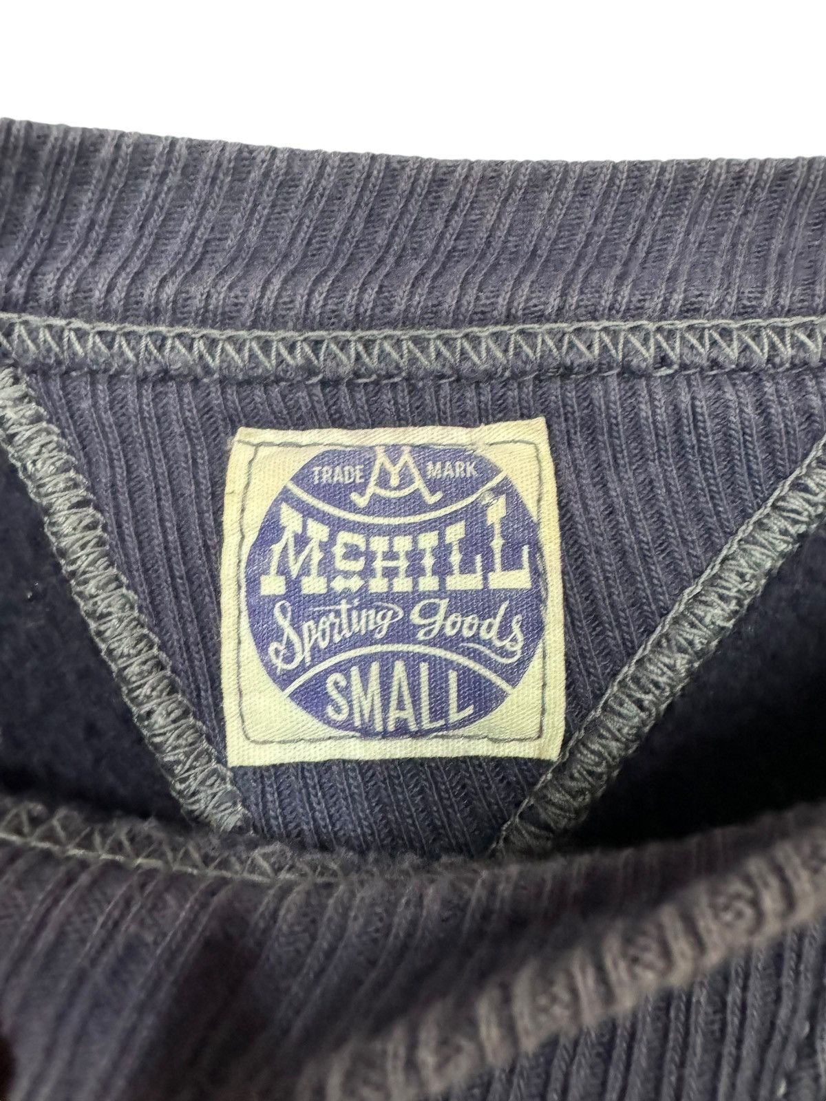 Buzz Rickson's × TOYS McCOY × The Real McCoy's Vtg🔥Toys Mccoy’s Mchill Indigo Double Face Sweatshirt Size US S / EU 44-46 / 1 - 11 Thumbnail