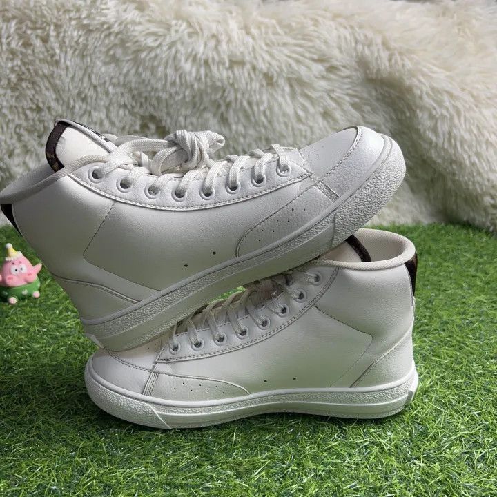 Louis Vuitton Louis Vuitton Charlie White High-Top Sneakers -2508 Size US 5 / IT 35 - 4 Thumbnail