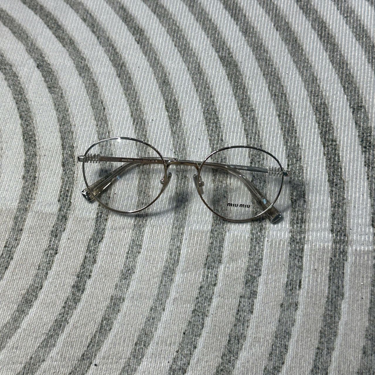 Miu Miu MIU MIU 0MU 52XV 1BC1O1 EYEGLASSES Size ONE SIZE - 3 Thumbnail