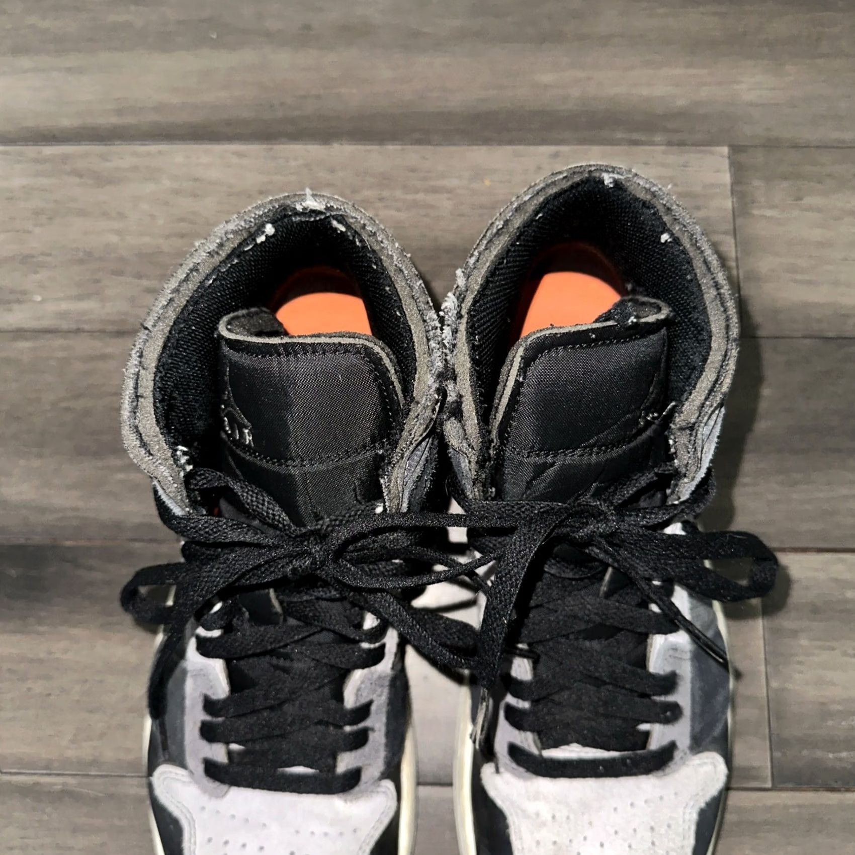 Nike Nike Air Jordan Craft Inside Out Black Cement Grey DM9652-001 Men’s 9 Shoes Mid SE Black Grey Nike Jordan 1 Mid SE Men’s 9 Size US 9 / EU 42 - 2 Thumbnail