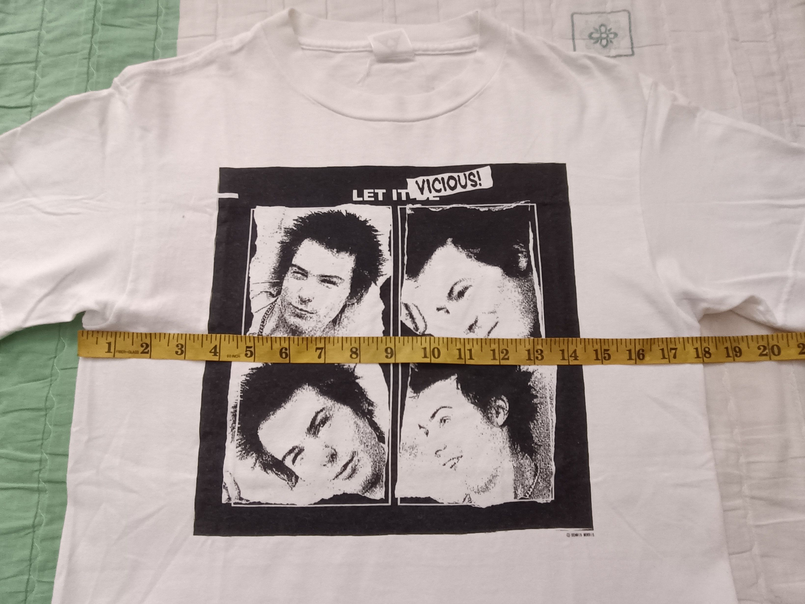 Band Tees ♦️Vintage Sid Vicious Sex Pistol By Dennis Morris Tee Shirt Size US M / EU 48-50 / 2 - 7 Thumbnail